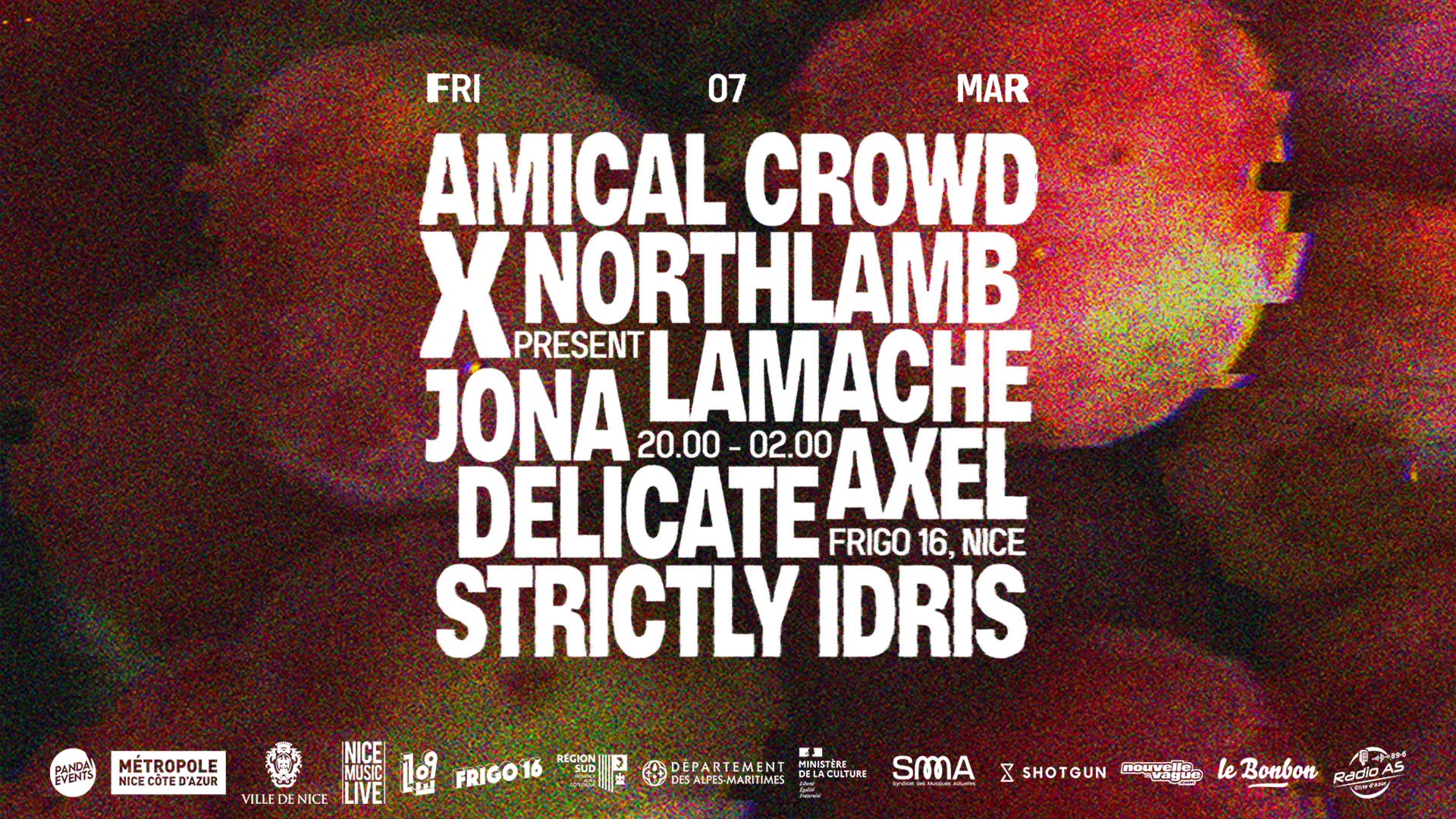 Amical Crowd X Northlamb Present : Lamache + Residents