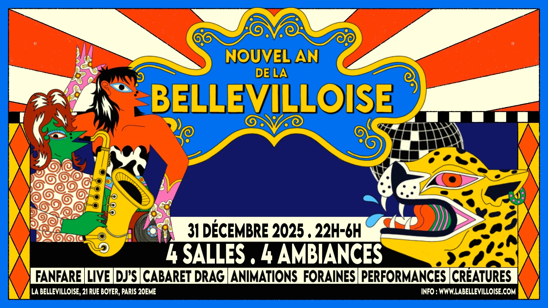 Nouvel An 2026 De La Bellevilloise