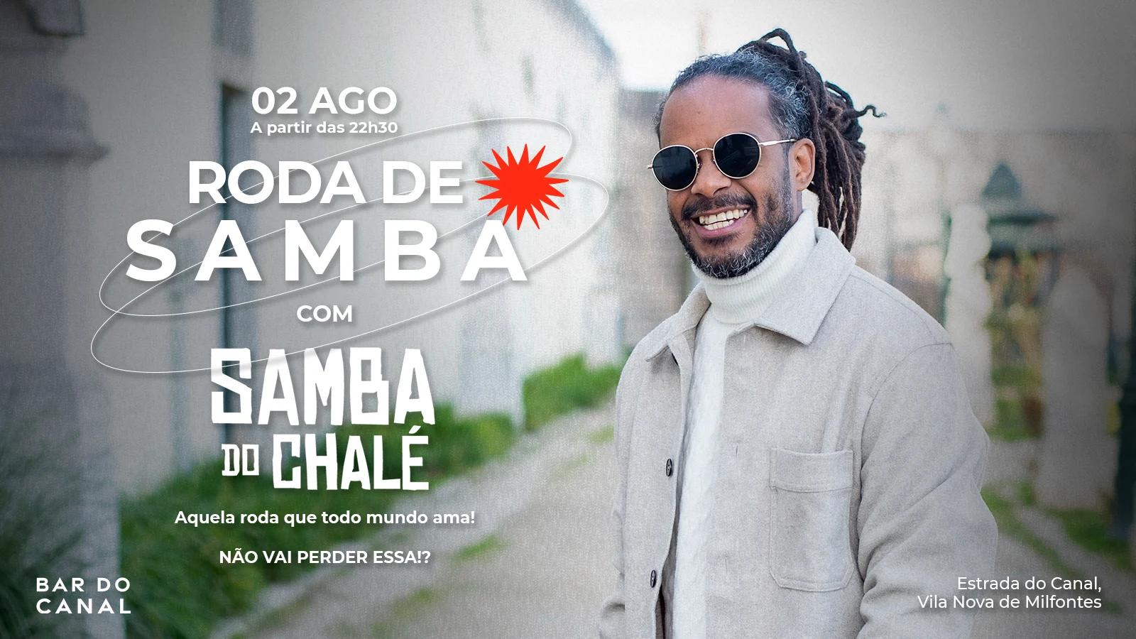 Samba Do Chalé No Bar Do Canal