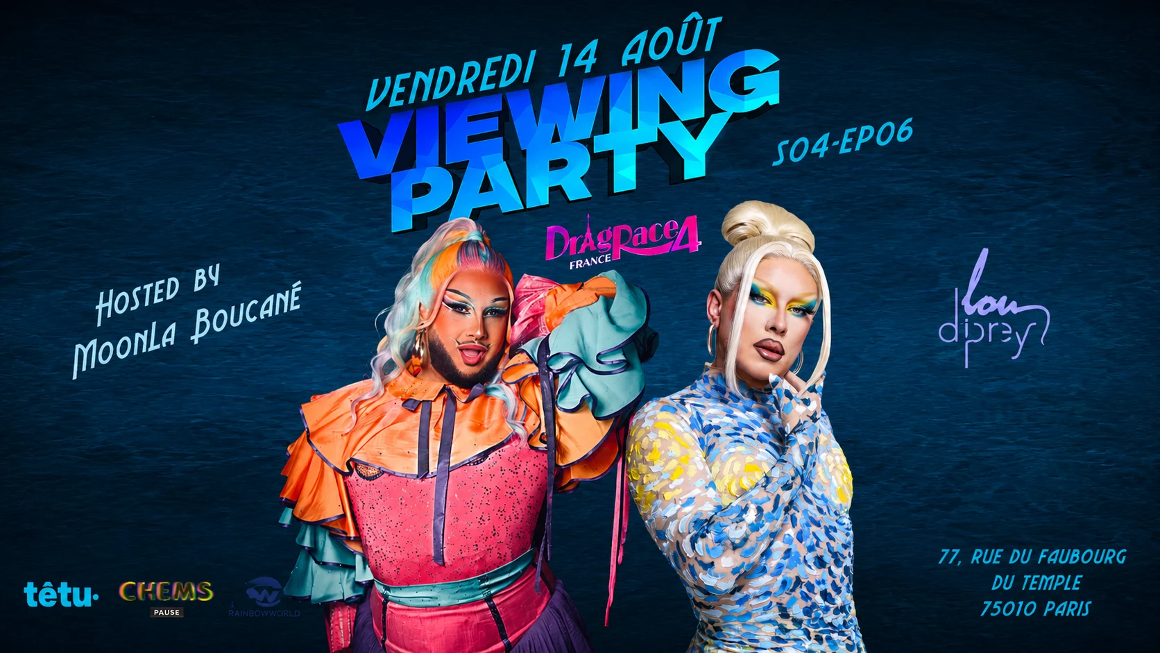 Viewing Drag Race France Daisy Superb!Tch Et Moonla Boucané