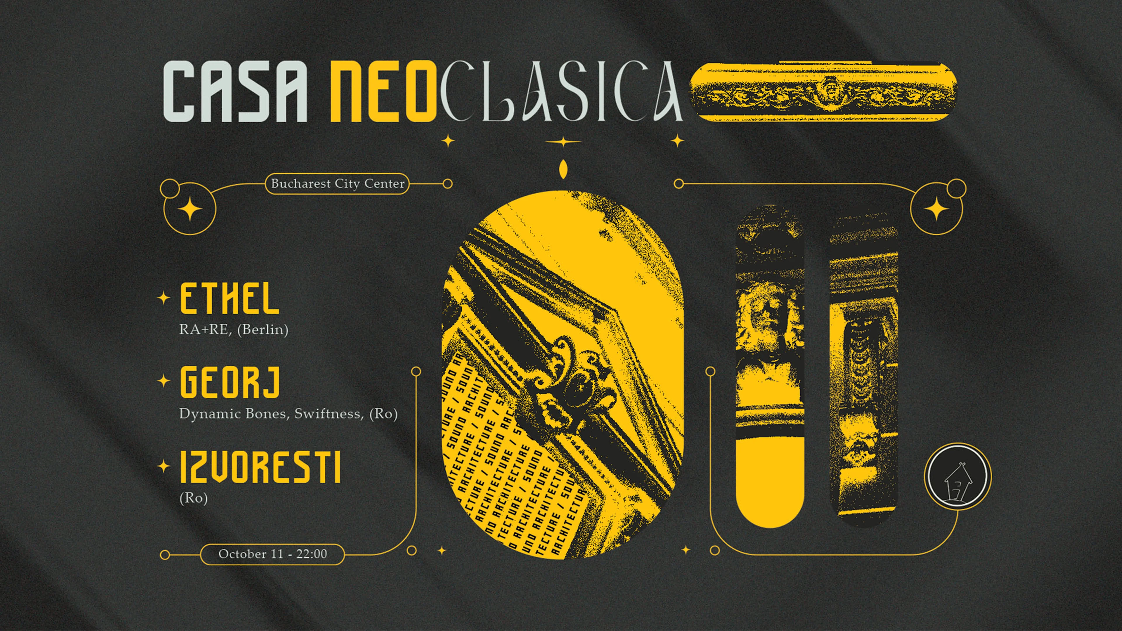 Casa Neoclasica: Ethel, Georj, Izvoresti + Art Gallery