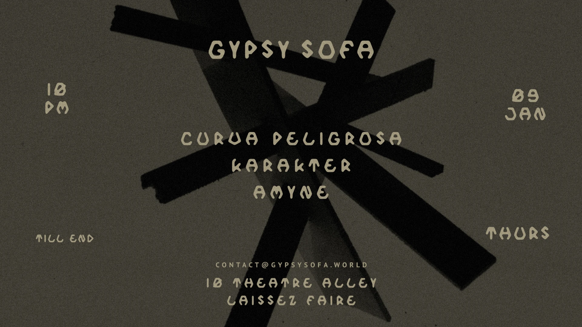Gypsy Sofa: January 9