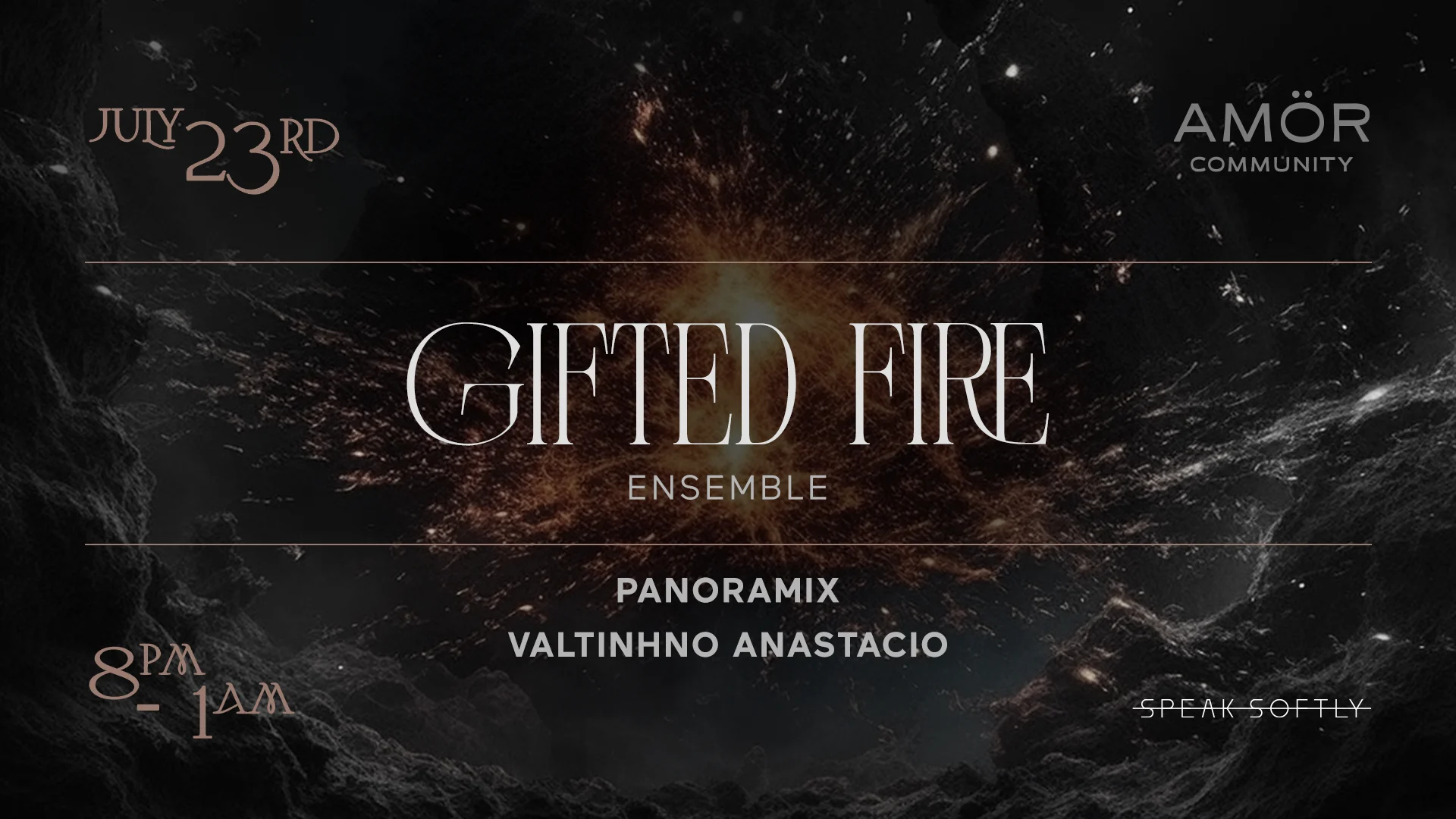 Amör Live Sunday With Gifted Fire