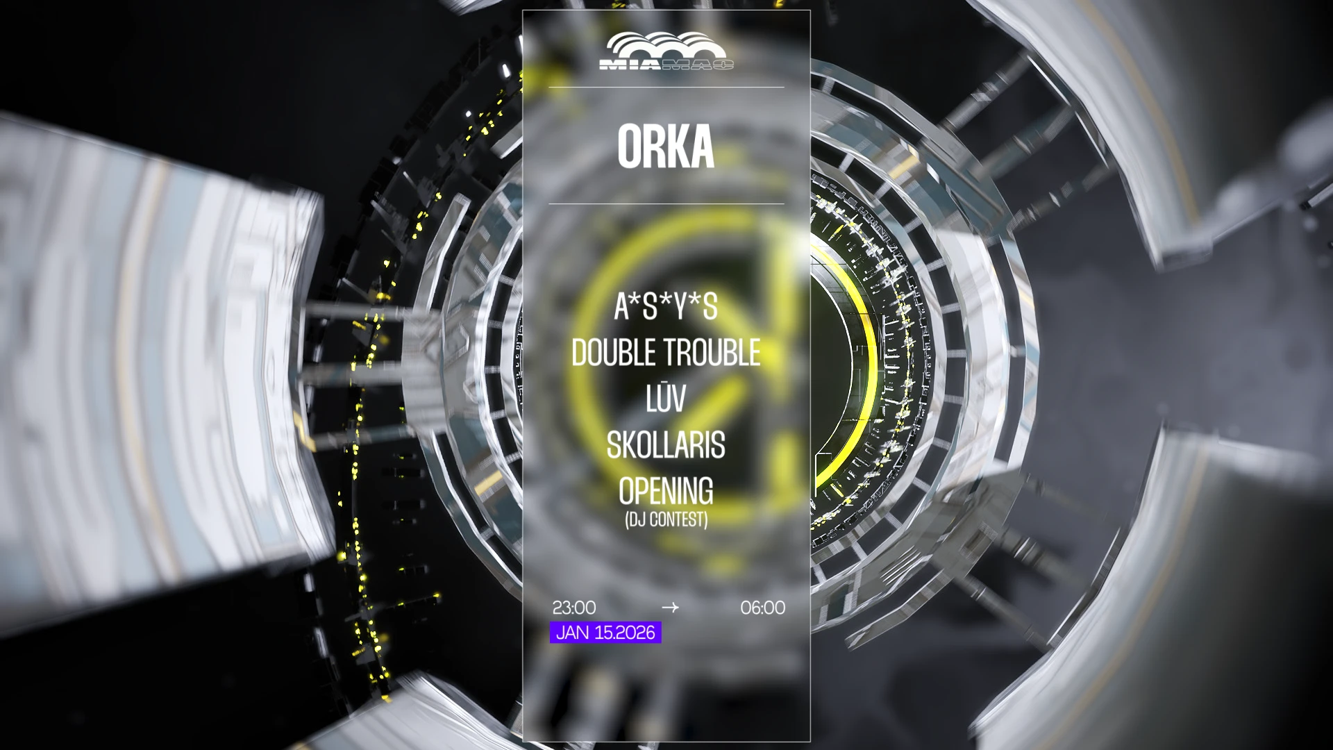 Orka : A*S*Y*S, Double Trouble, Luv (Live), Skollaris