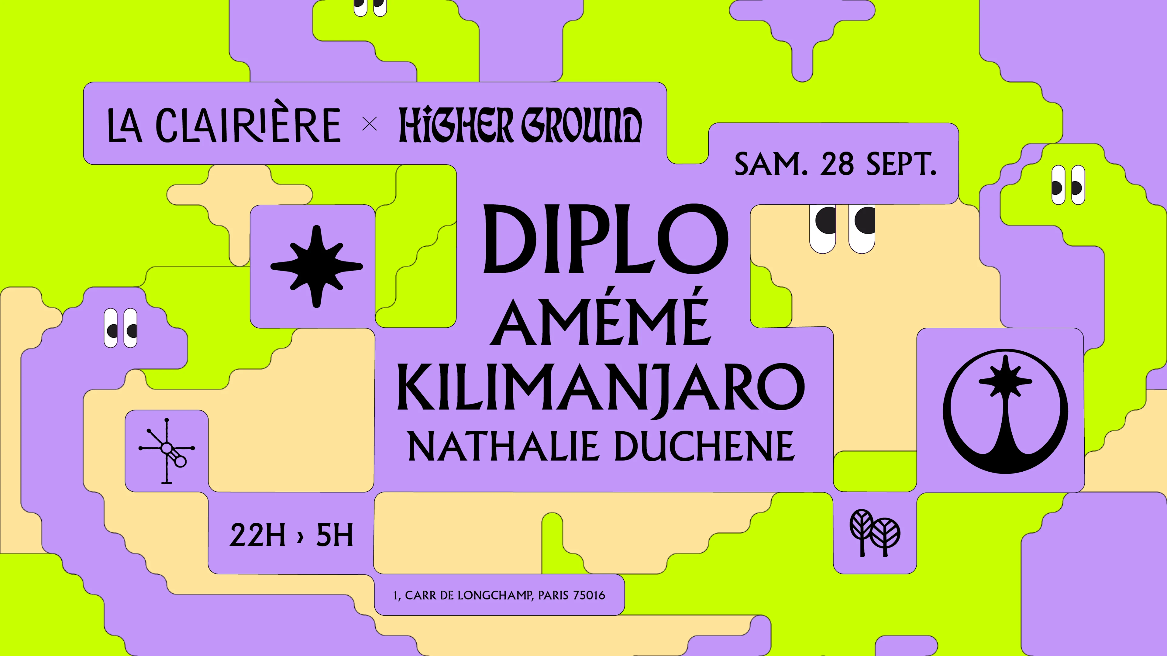 La Clairière X Higher Ground : Diplo