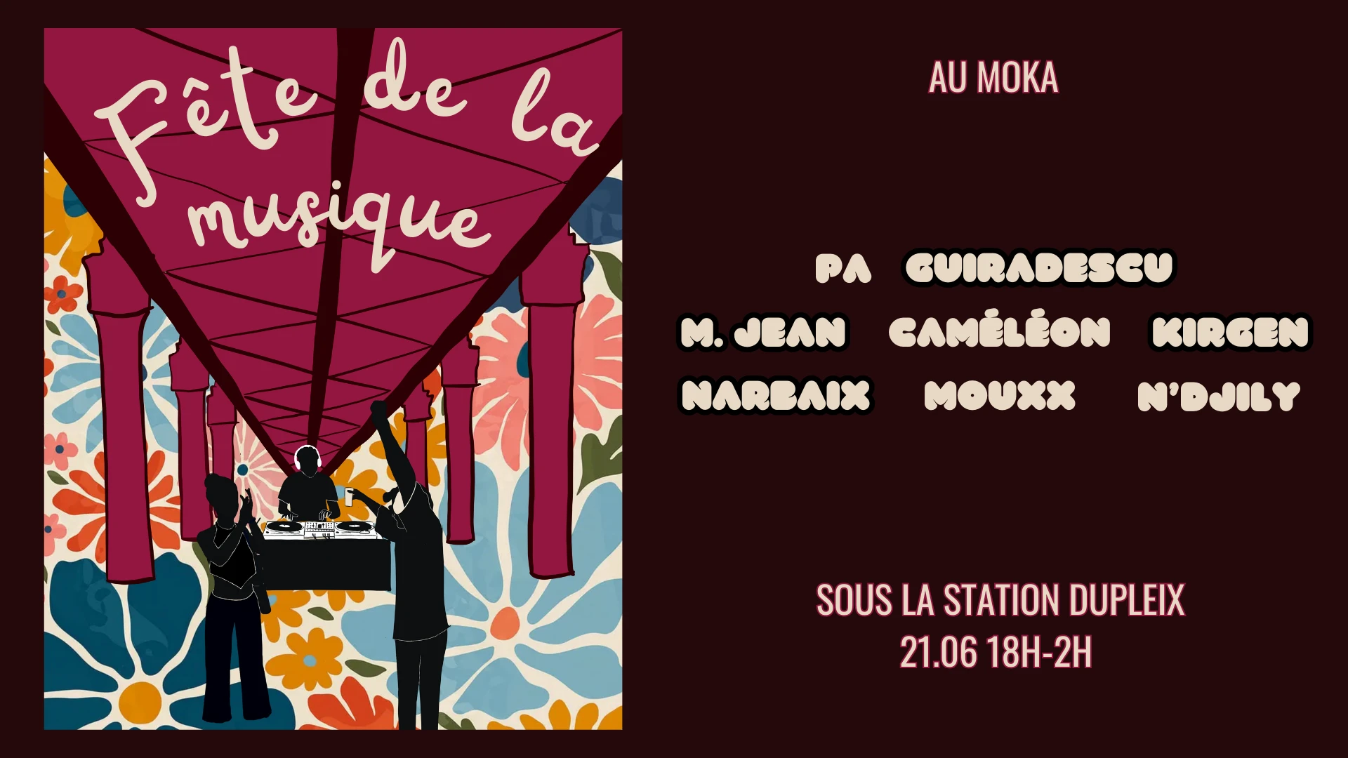 Fête De La Musique Sous Le Métro Aérien