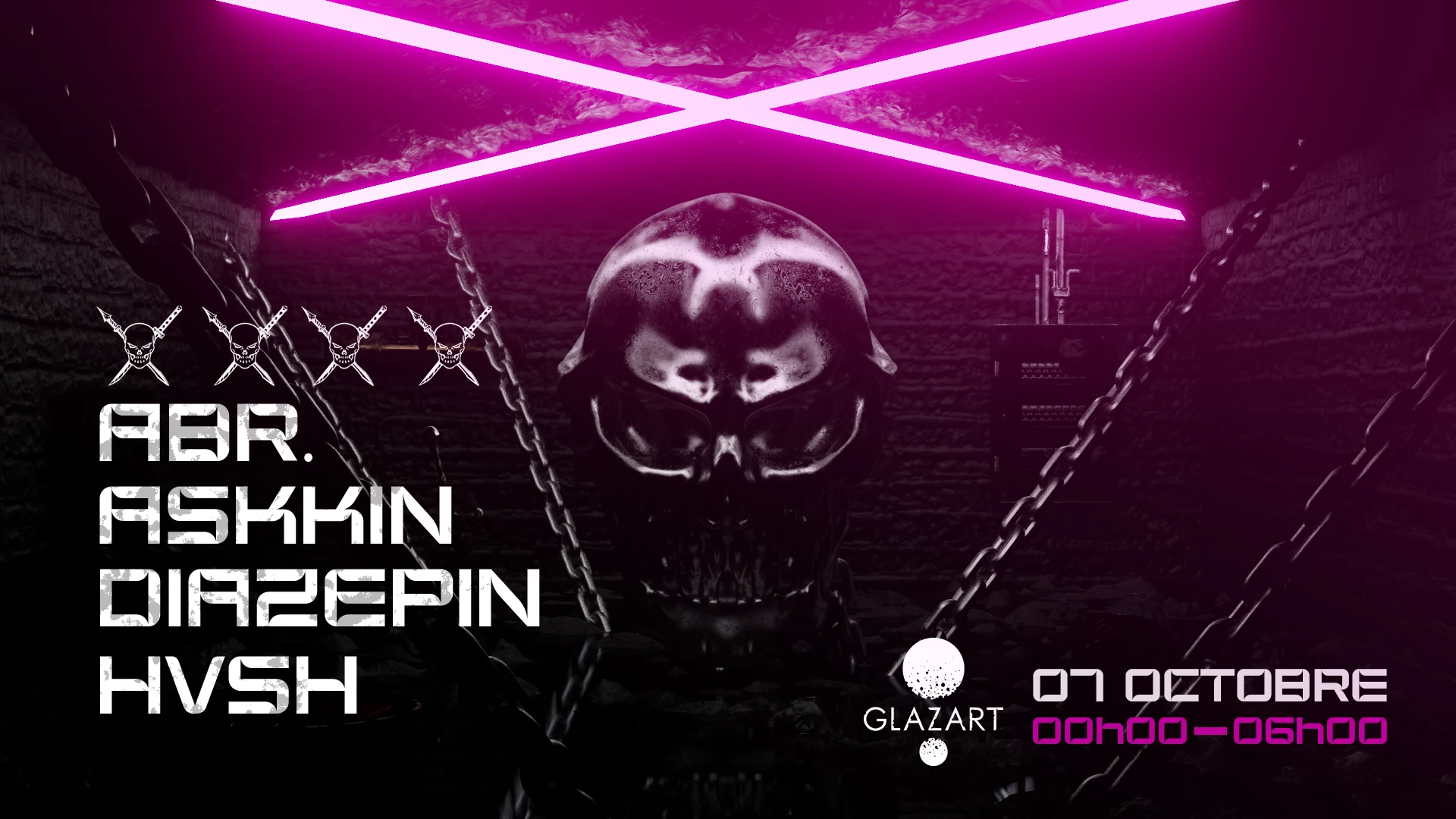 Moshpit Vandals : Abr. (Live), Askkin, Diazepin & Hvsh