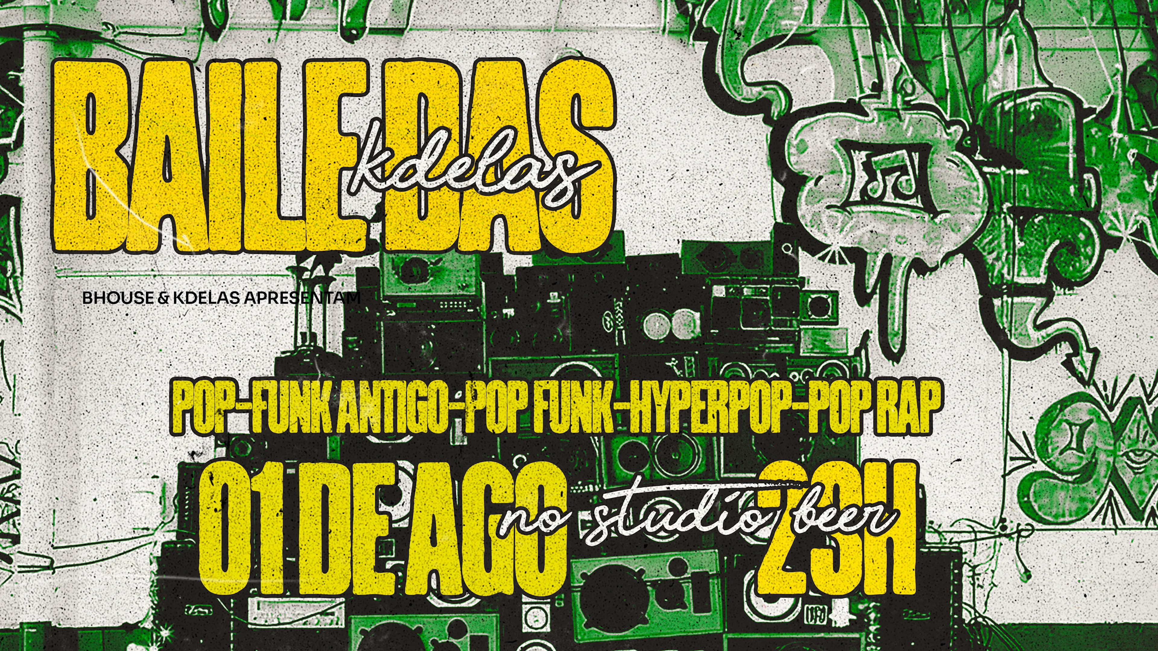 Baile Das Kdelas - Funk, Pop, Hyperpop E Rap Fem