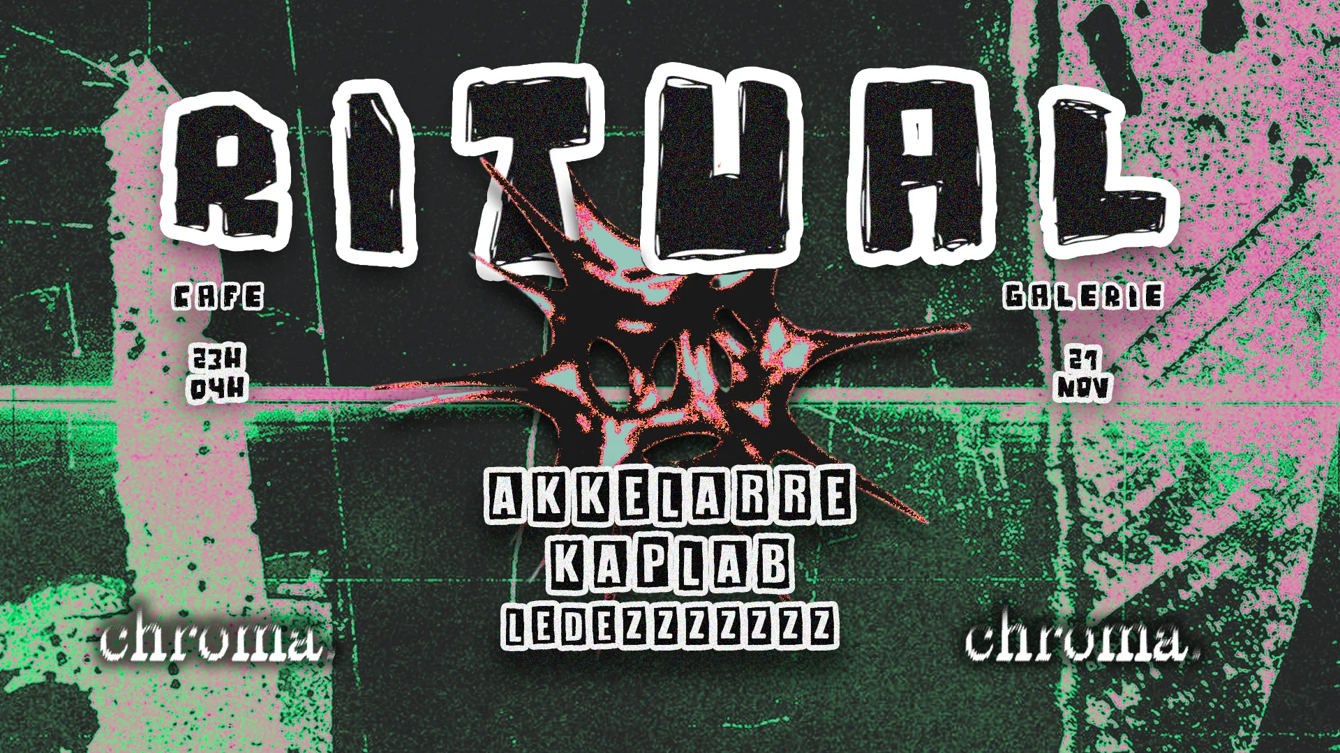 Chroma Ritual X Café Galerie