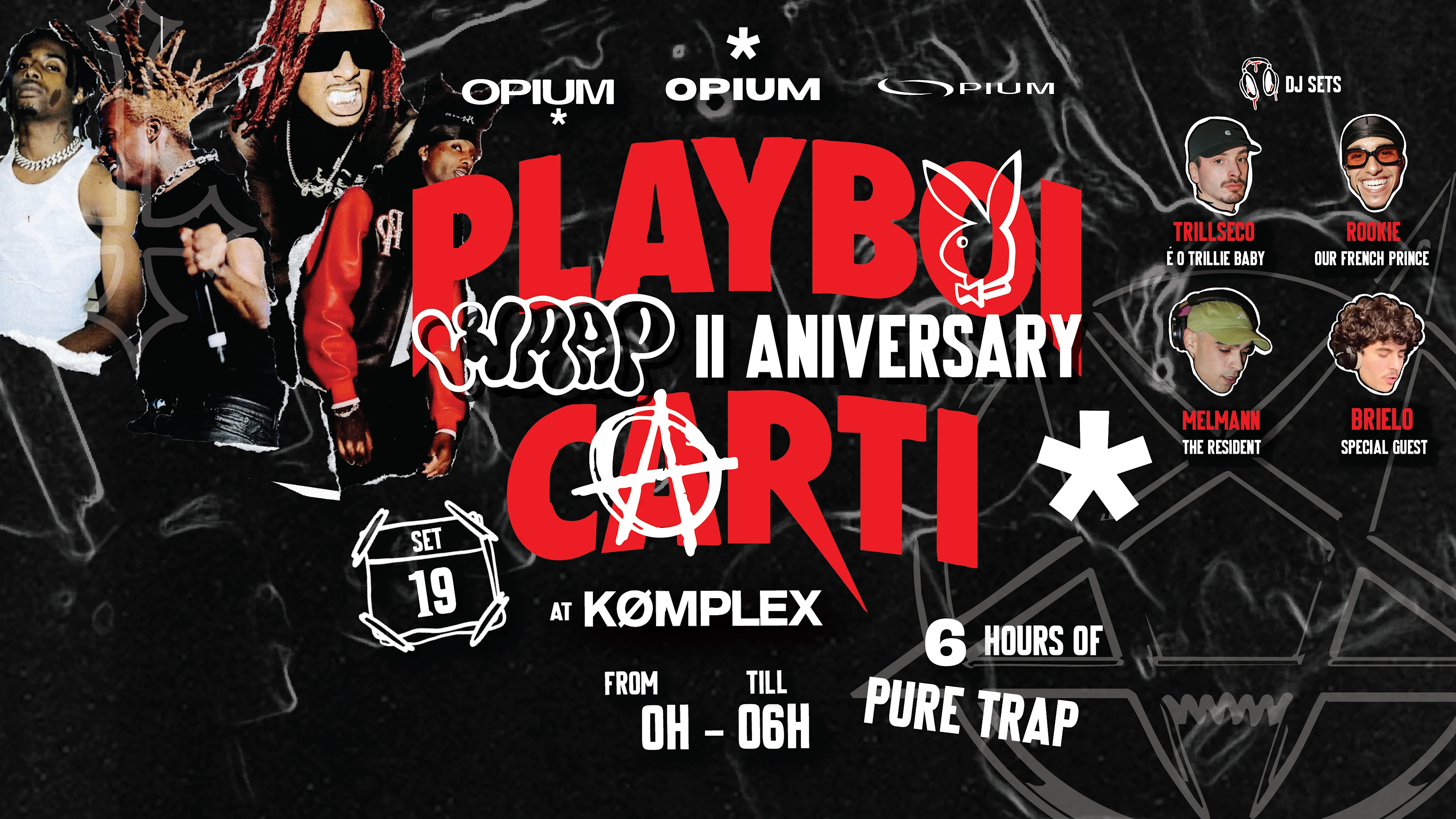Wrap 2 Anniversary X Carti & Opium