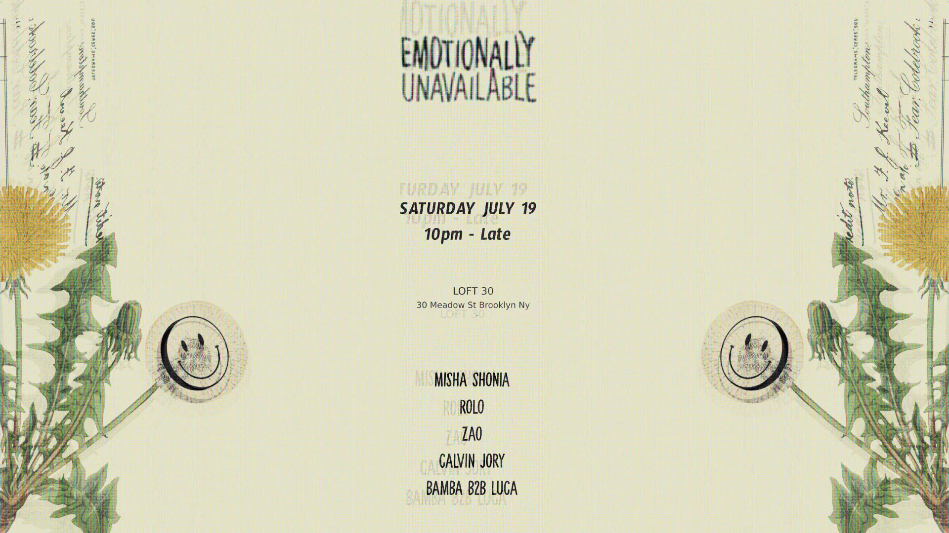 Emotionally Unavailable At Loft30