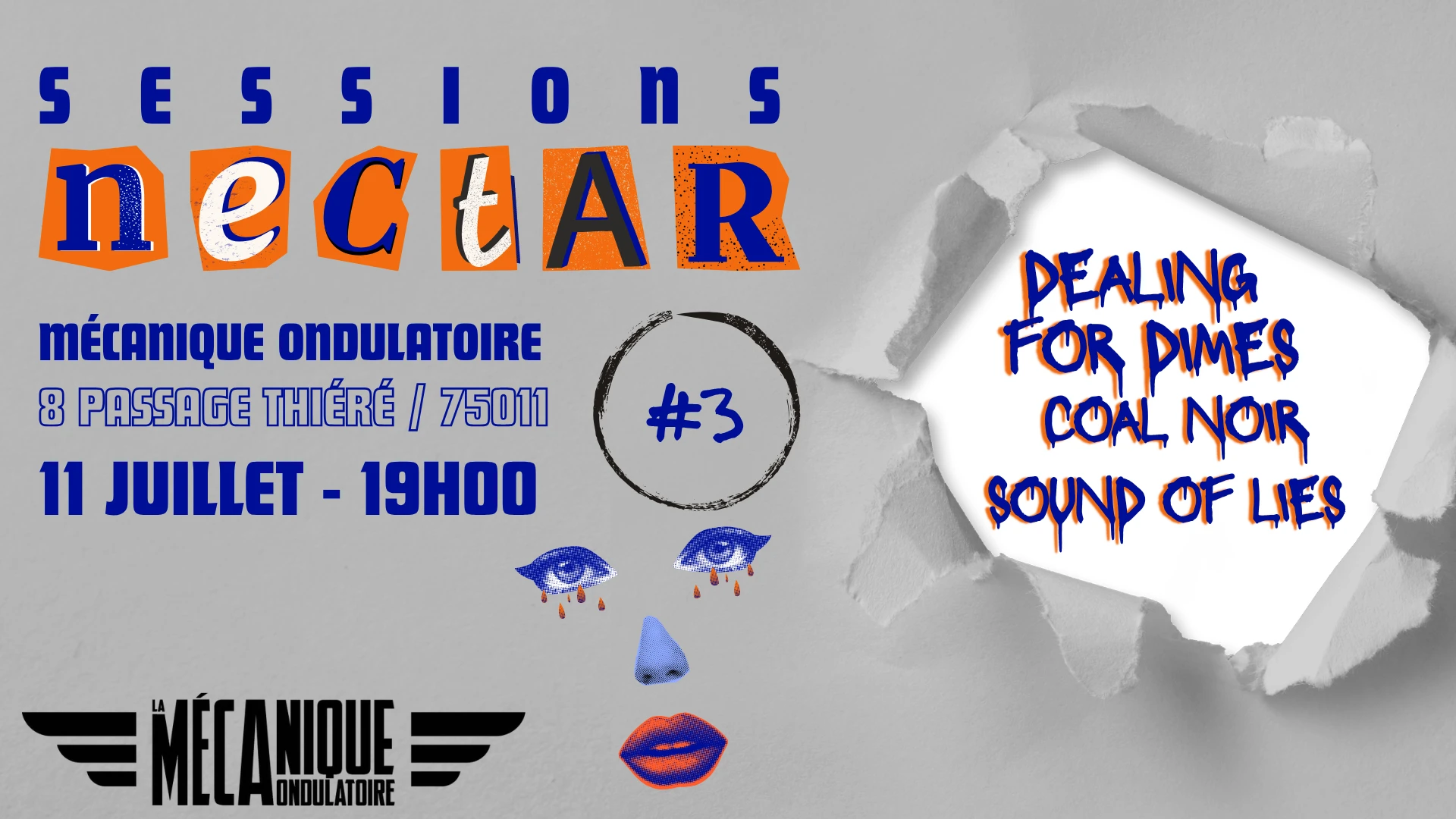 Nectar #3 - Dealing For Dimes + Coal Noir + Sound Of Lies