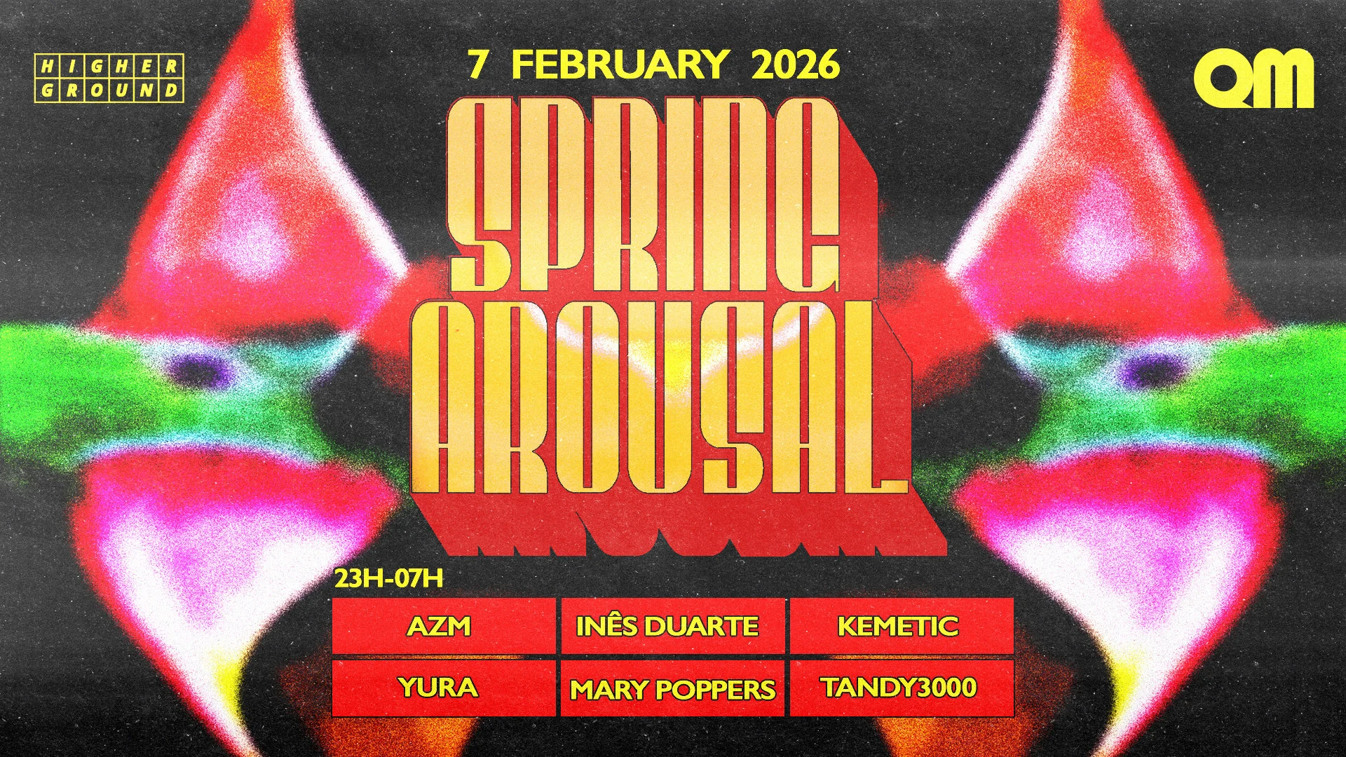 Quee(R)N Moustache: Spring Arousal