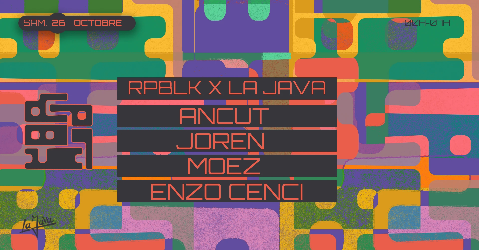 Rpblk X La Java W/ Ancut, Joren, Moez & Enzo Cenci