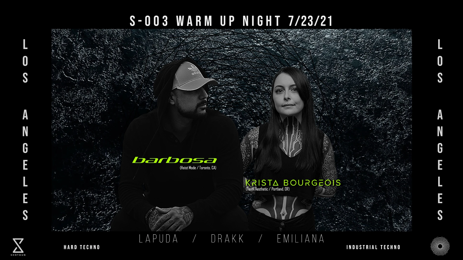 S-003 Warm Up Night Ft. Barbosa, Krista Bourgeois + More
