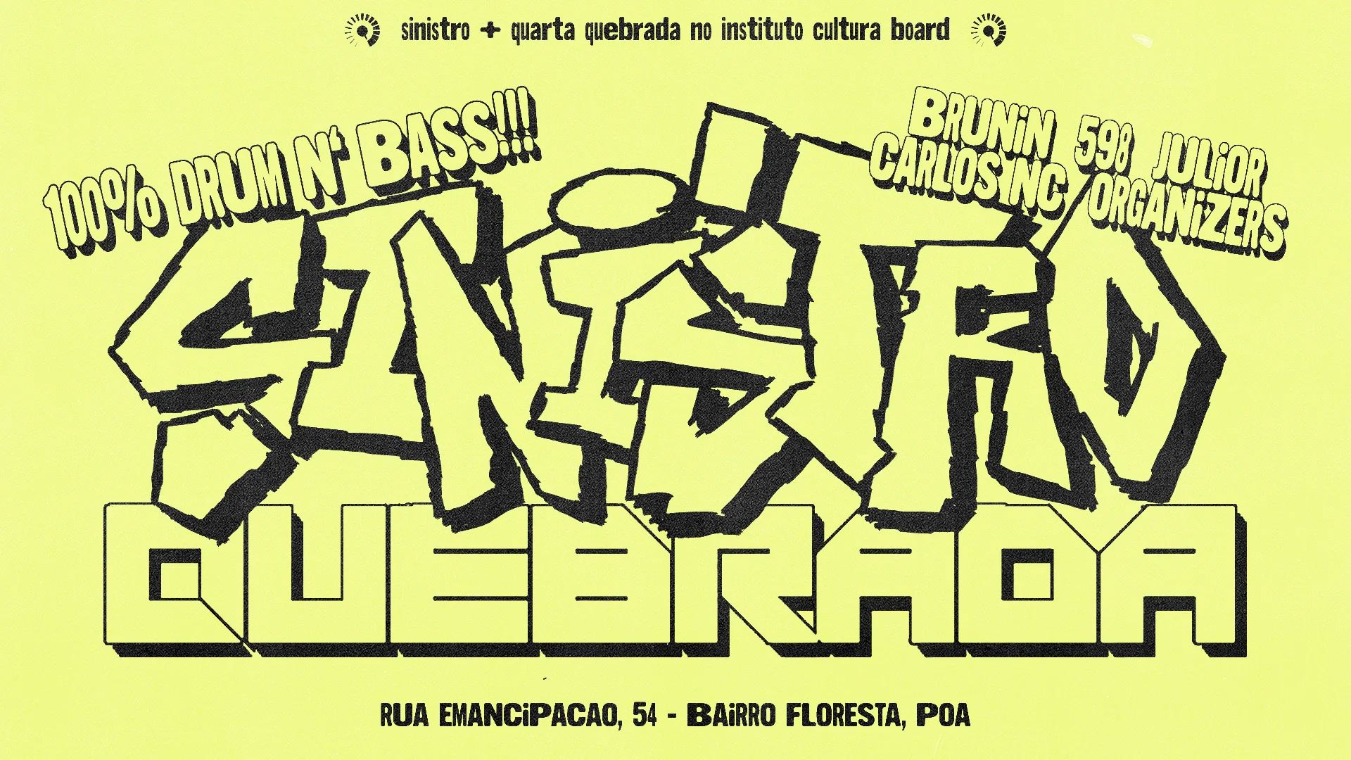 Sinistro + Quarta Quebrada No Icb