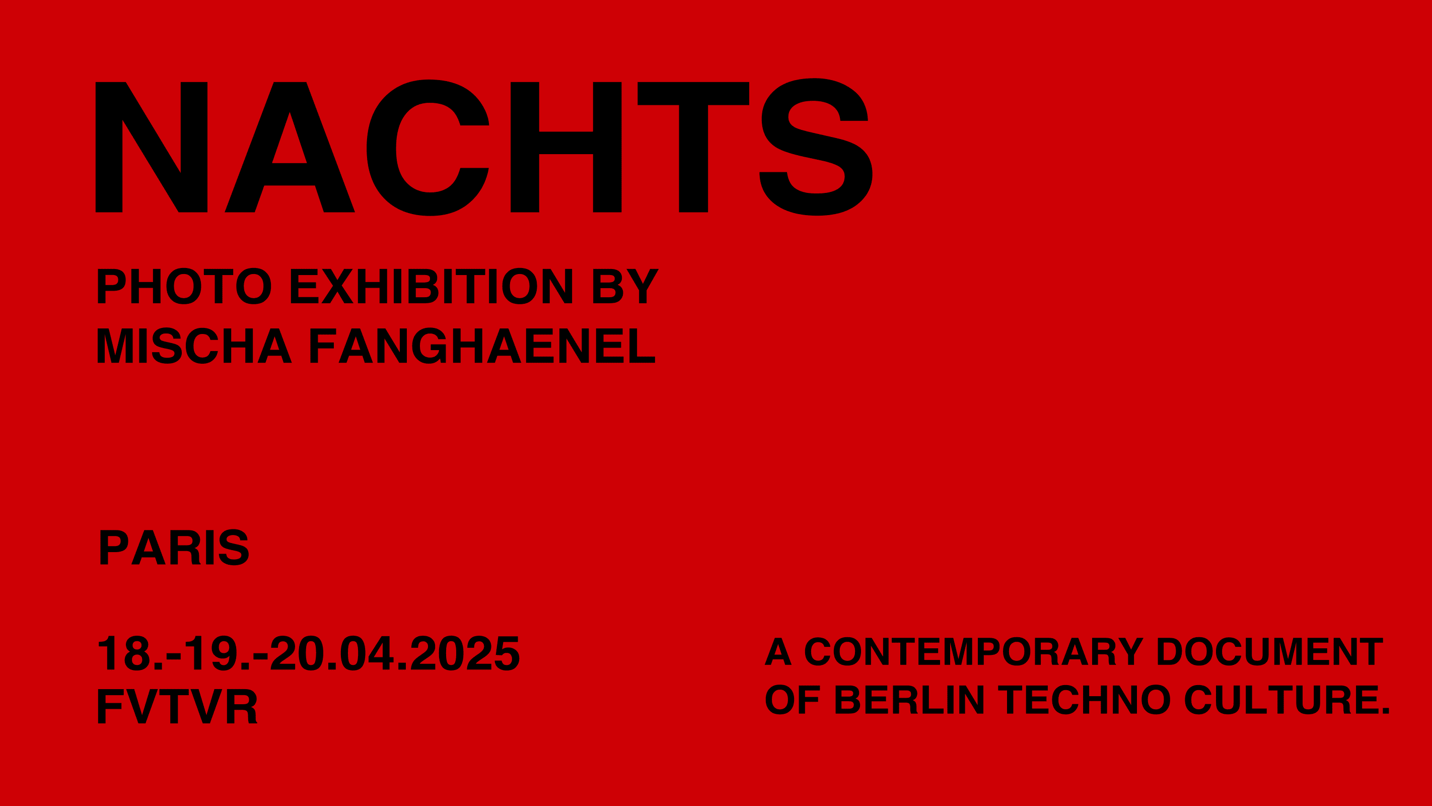 Nachts X Fvtvr