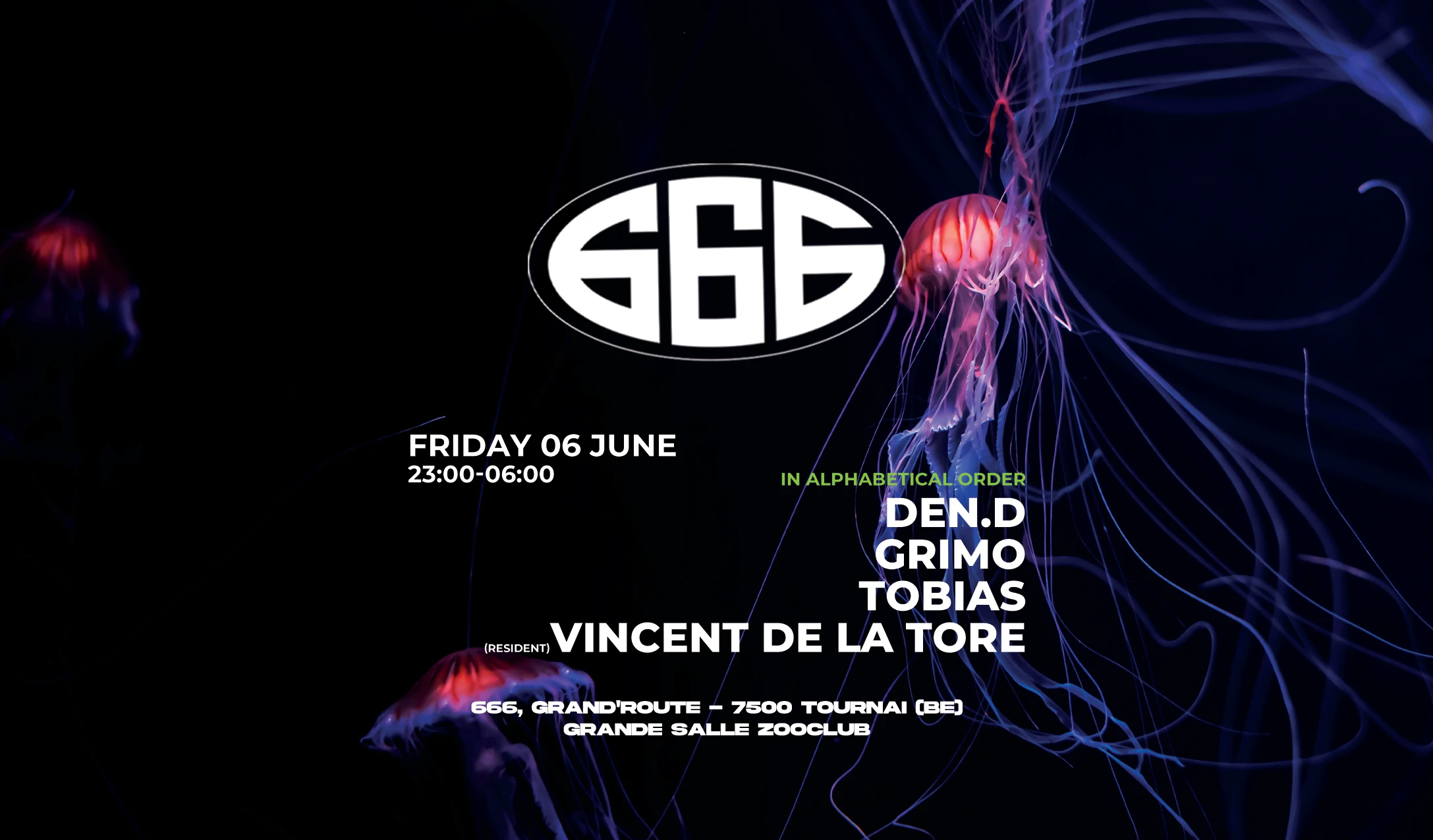 666 Presents Rave, Friday 6 June 2025