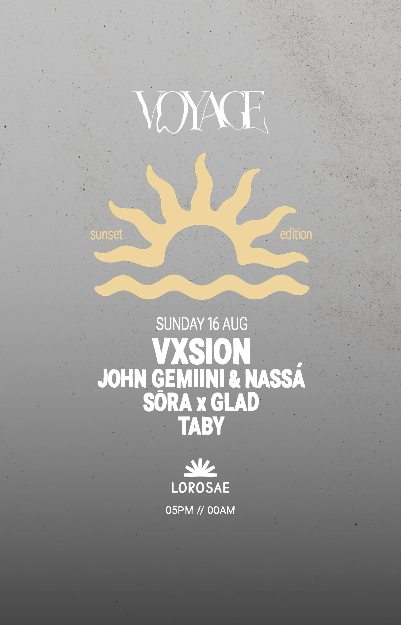 Voyage Sunset Edition With Vxsion • Lorosae
