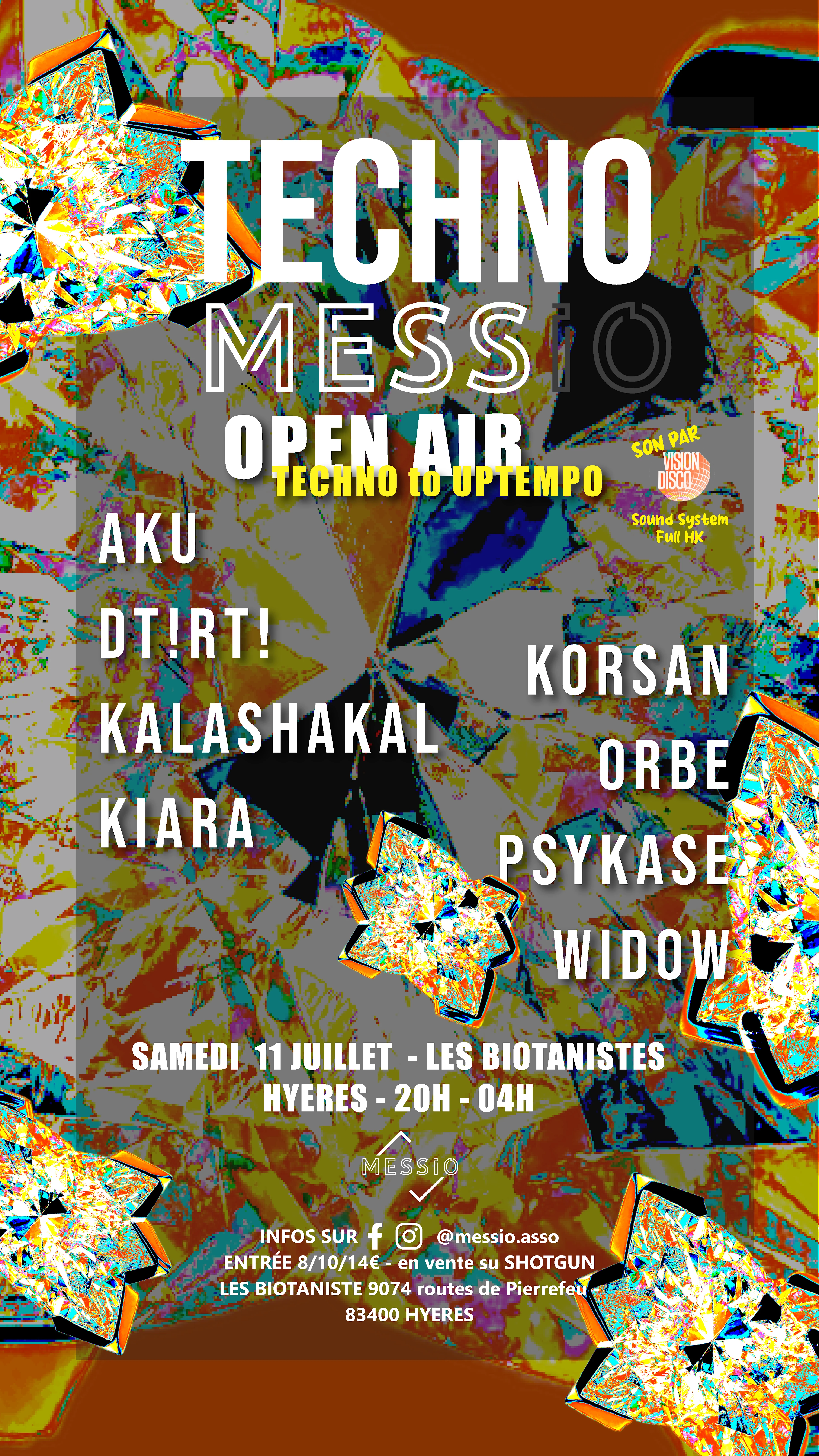 Techno Mess Open Air : Techno To Uptempo