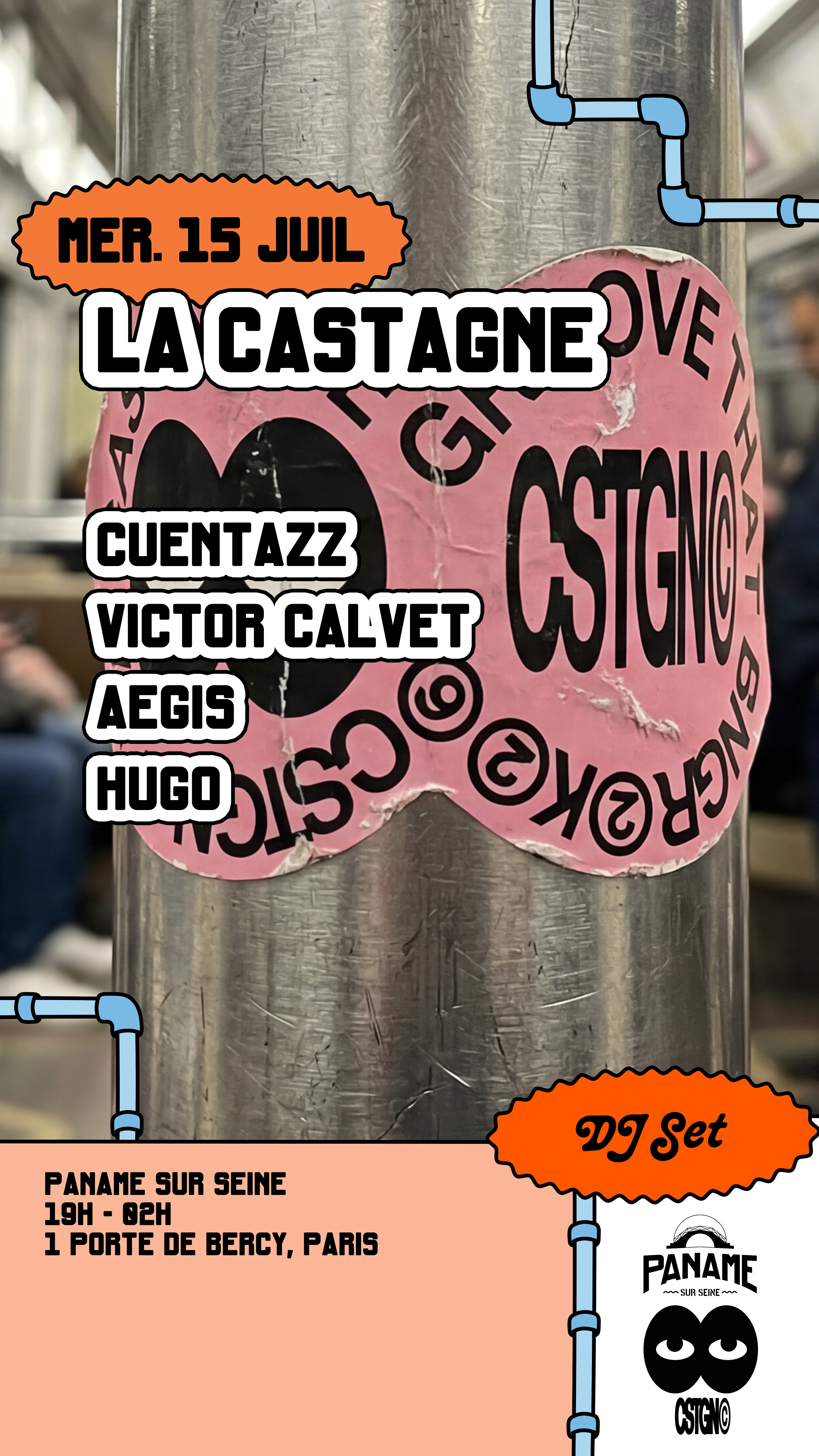 La Castagne X Paname Sur Seine