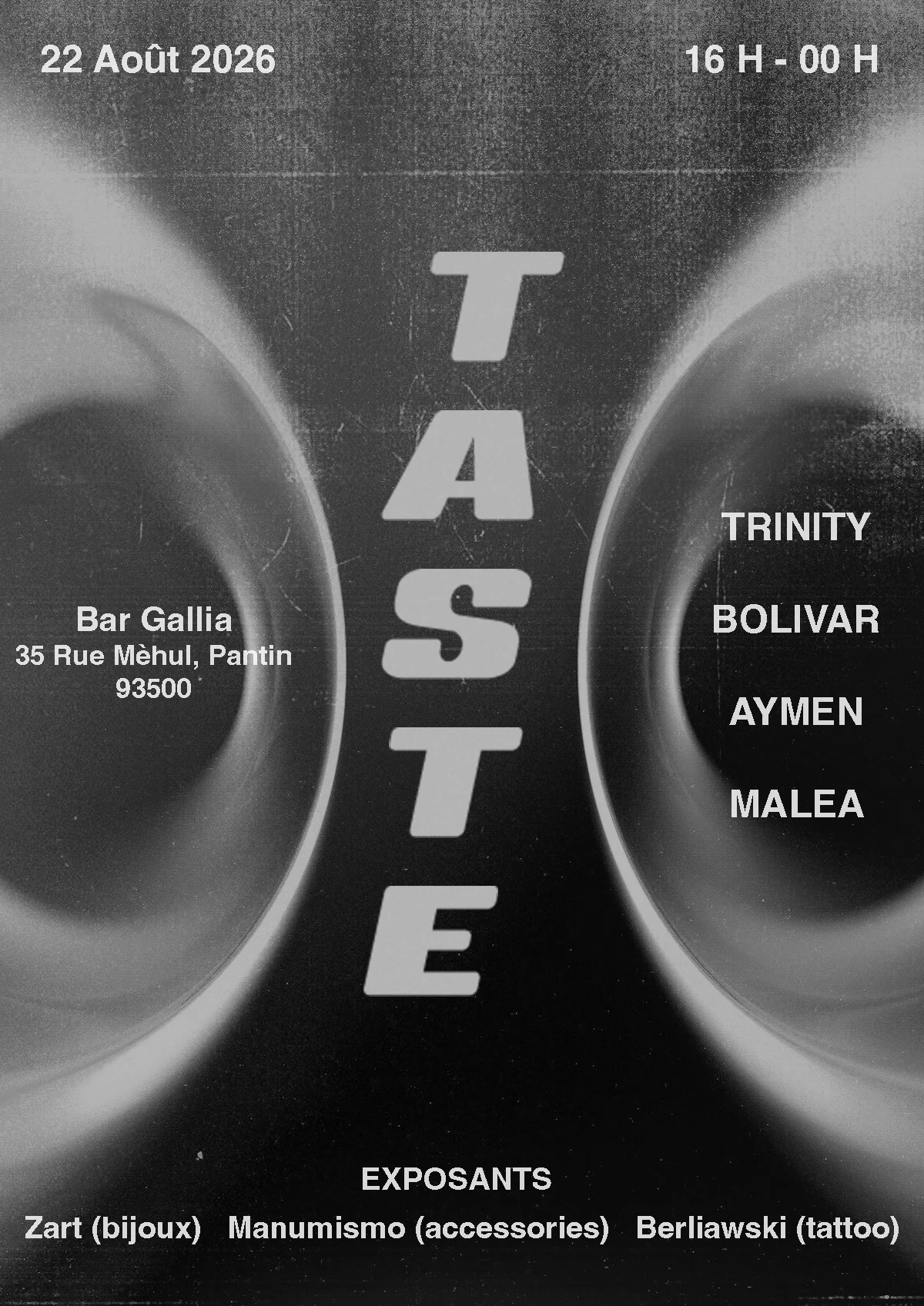 Taste Corp X Bar Gallia