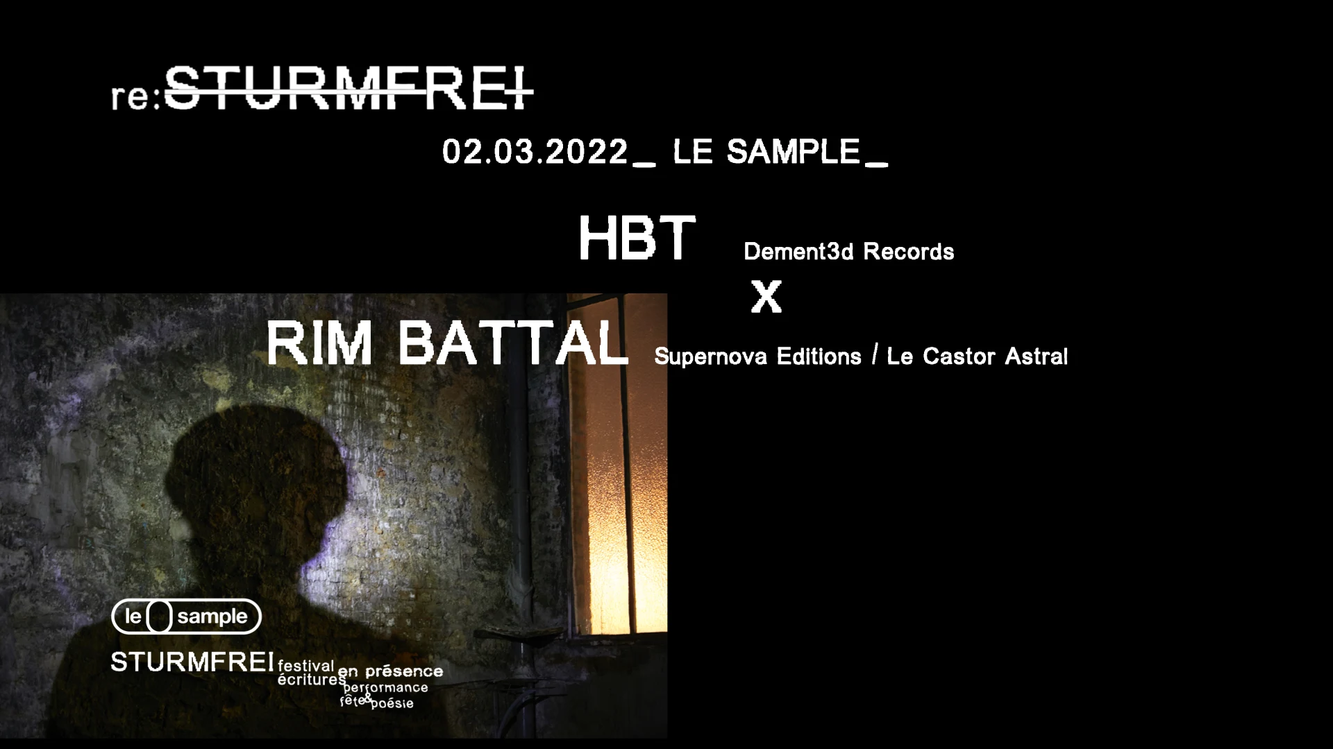 {Reporté} Re:S̶T̶U̶R̶M̶F̶Rei̶ - Hbt X Rim Battal