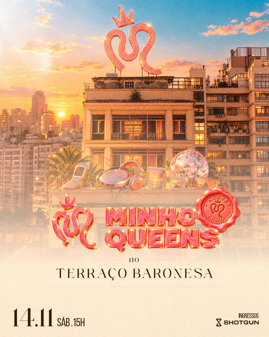 Estreia! Minhoqueens No Terraço Baronesa - 14/11