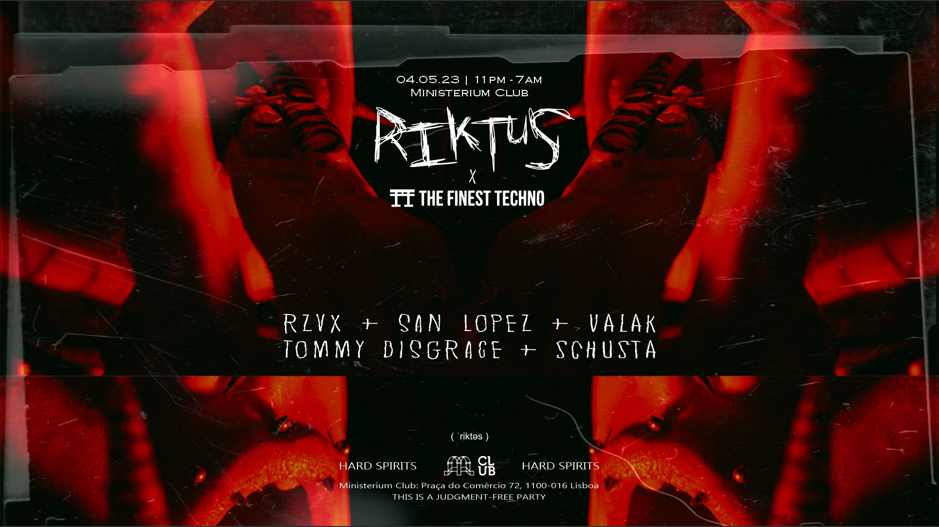 Riktus X The Finest Techno With Rzvx, San Lopez And More