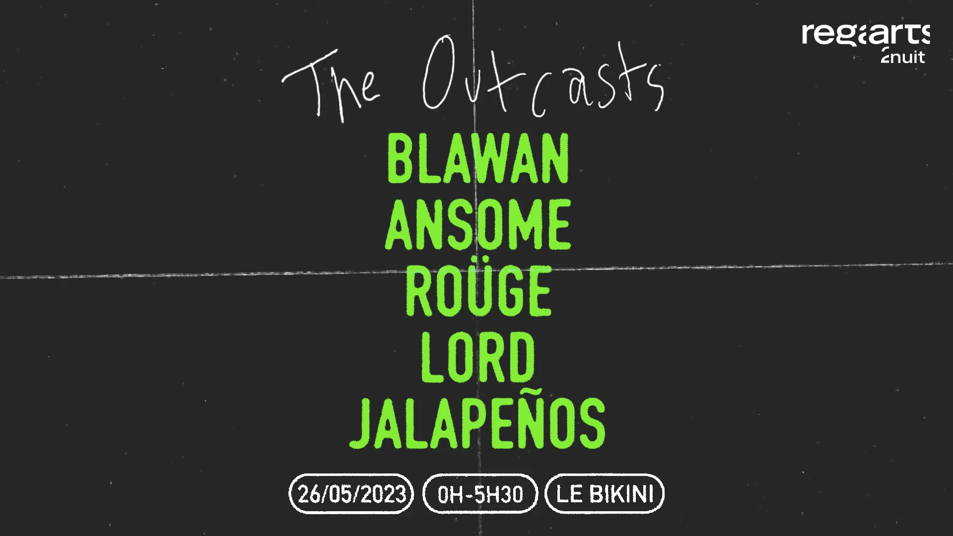 The Outcasts W/ Blawan, Ansome, Roüge & More