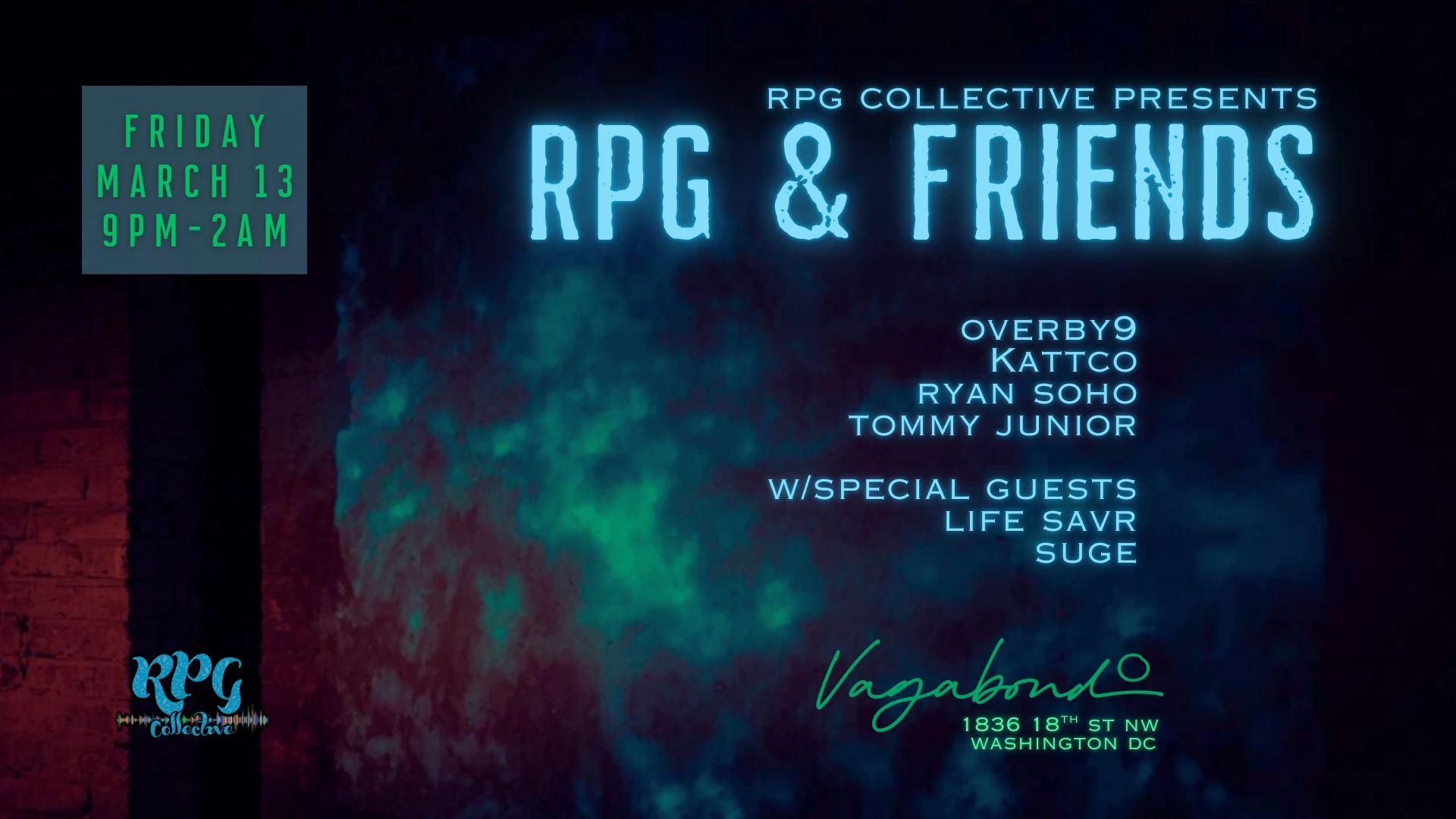 Rpg & Friends At Vagabond DC