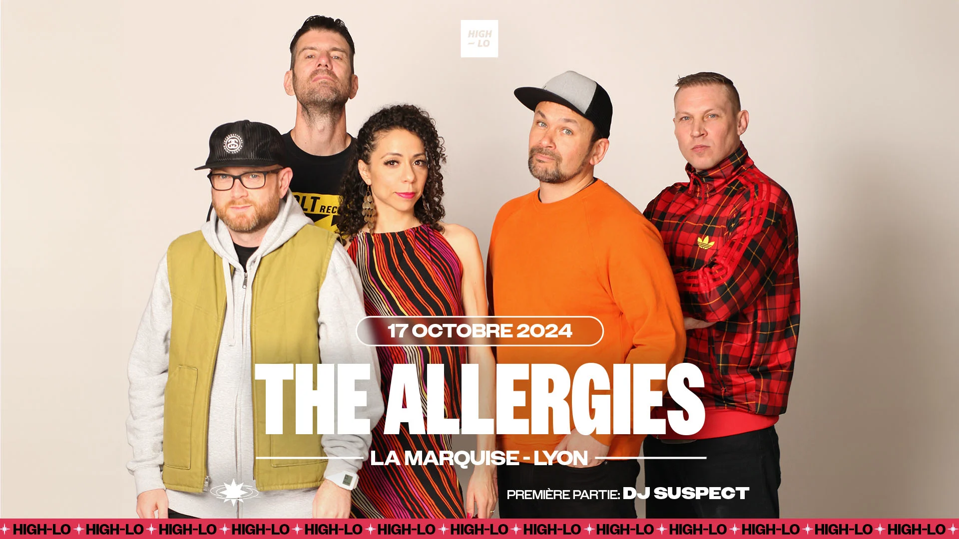 The Allergies + Première Partie : Dj Suspect