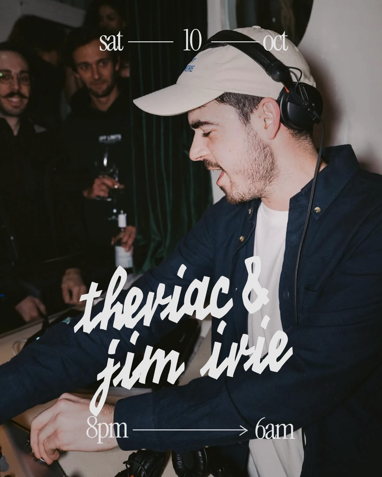 Vinyles All Night Long : Theriac + Jim Irie