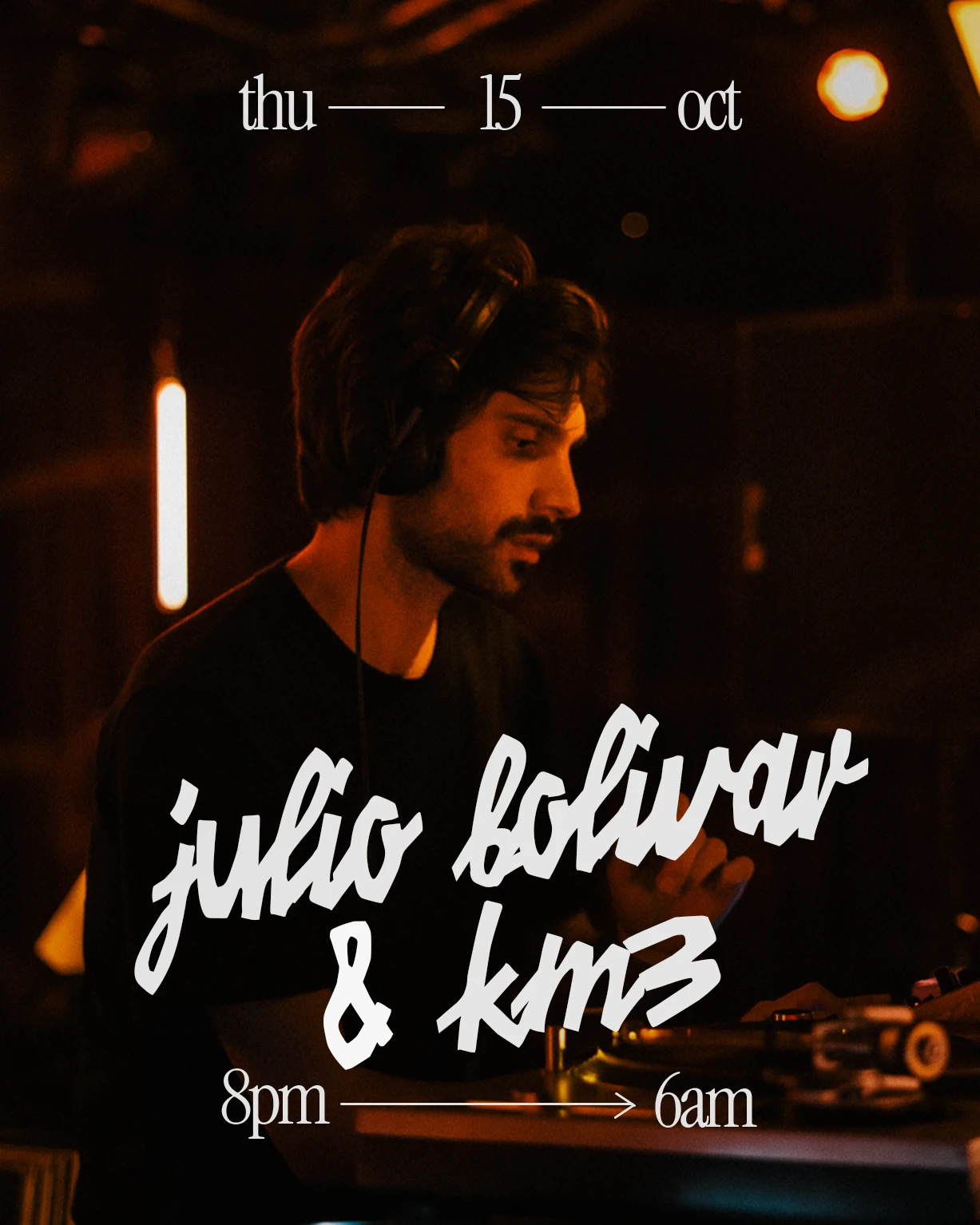 Vinyles All Night Long : Aurelian Km3 + Julio Bolivar