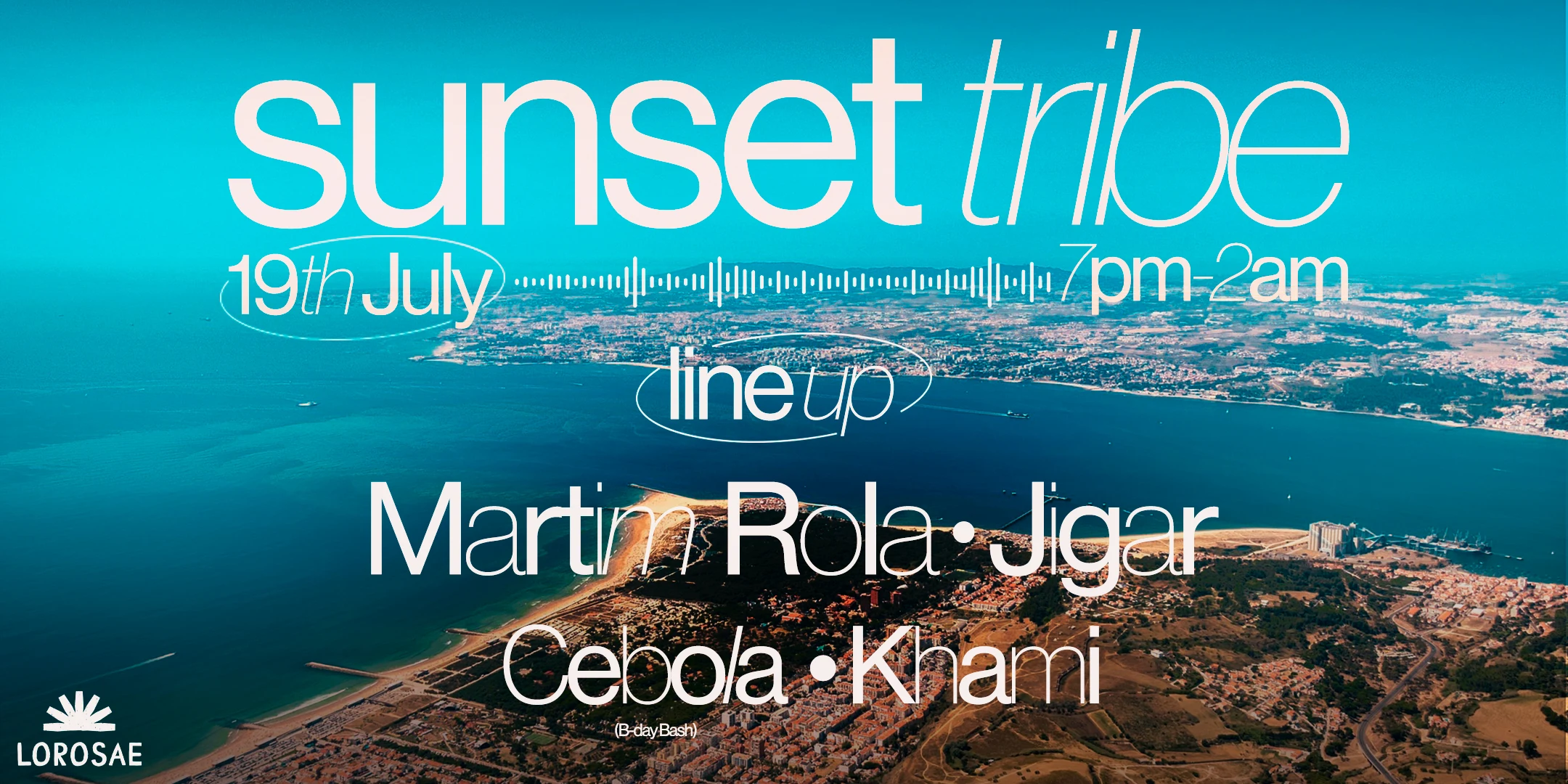 Sunset Tribe With Special Guest At The Beach