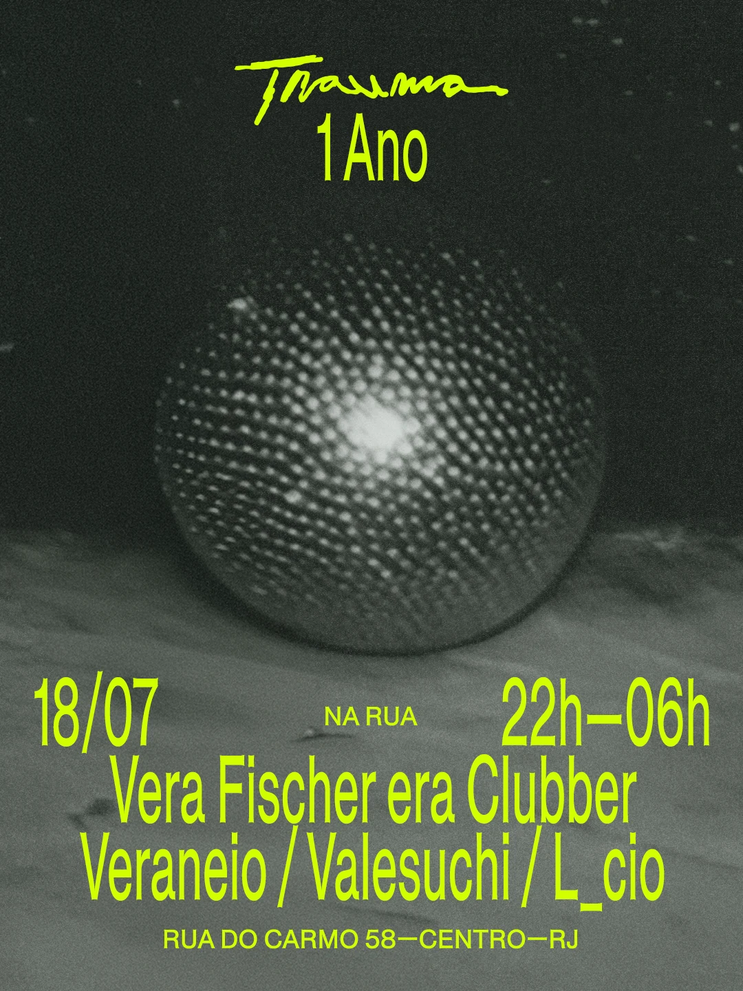 Trauma 1 Ano - Niver Na Rua