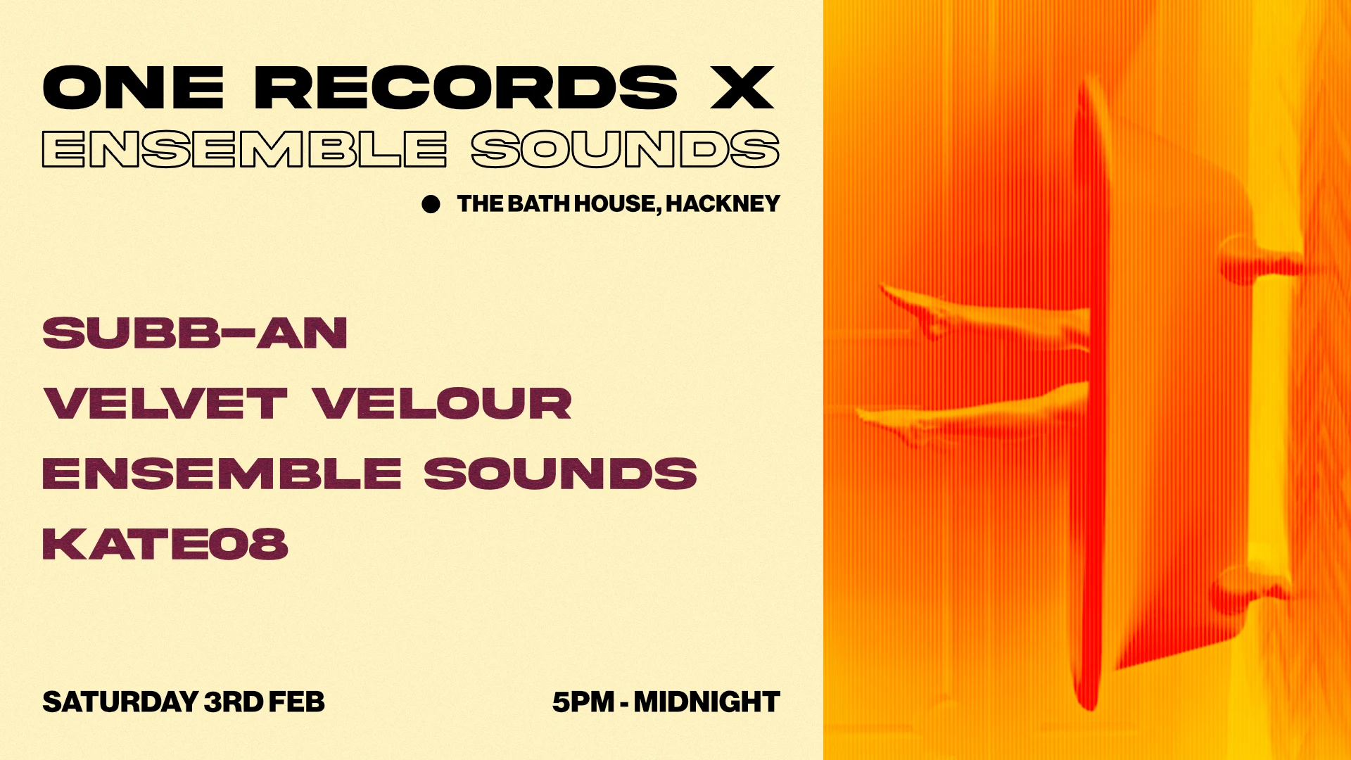 One Records/Ensemble Sounds: Subb-An, Velvet Velour, Kate08