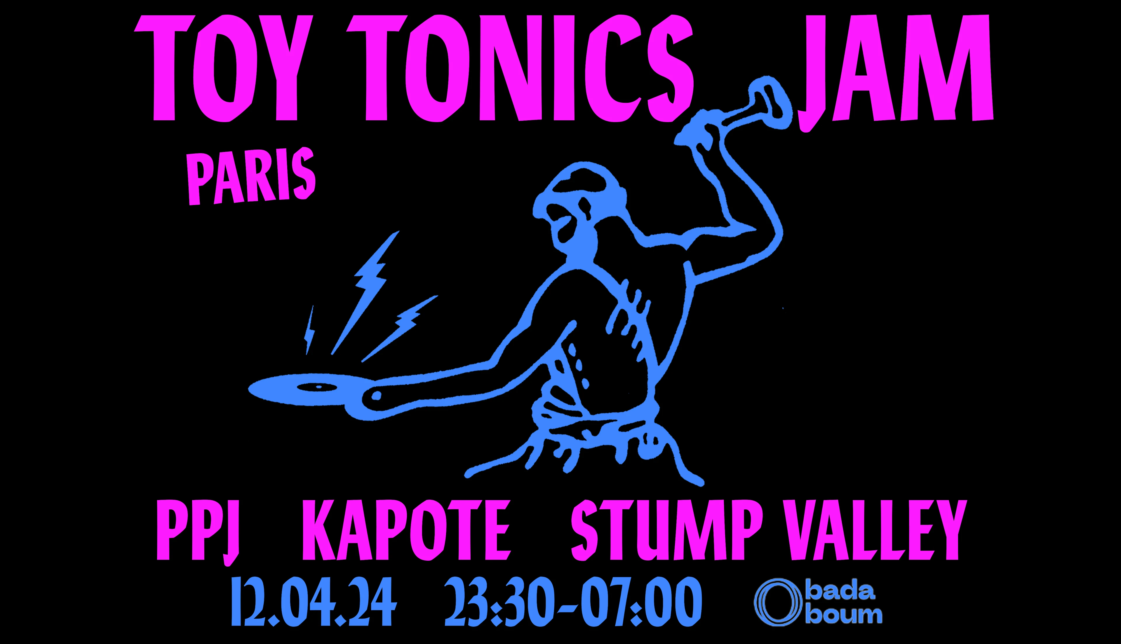 Club — Toy Tonics W/ Ppj Live (+) Kapote (+) Stump Valley