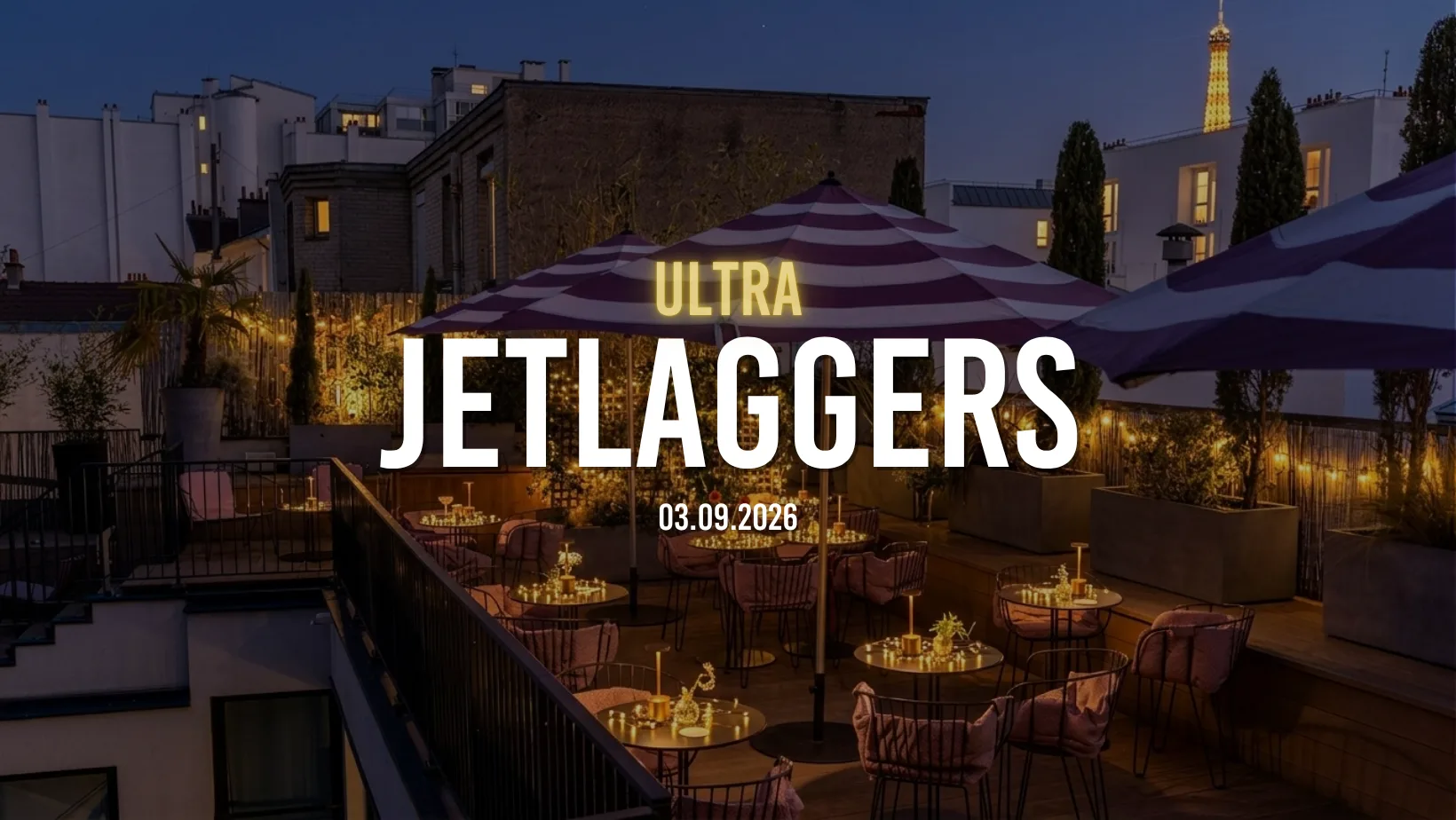 Jetlaggers Ultra At Tuco Bar, Wallace Hotel - Paris