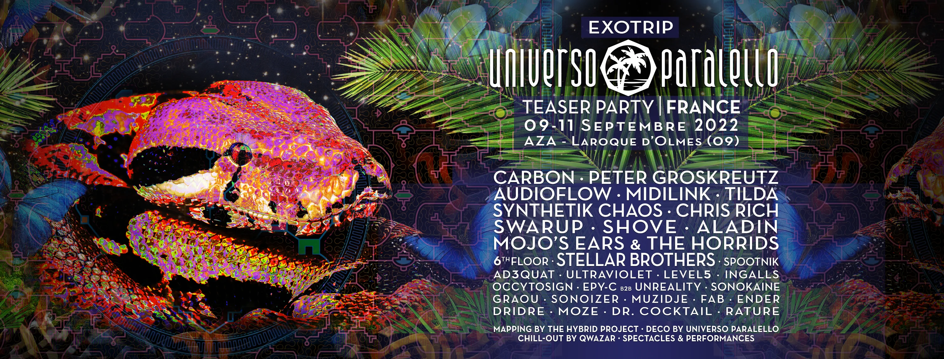 Universo Paralello Teaser Party France