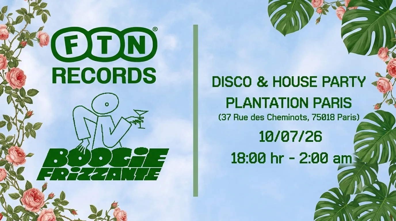 Boogie Frizzante X Ftn Records : Rooftop Party