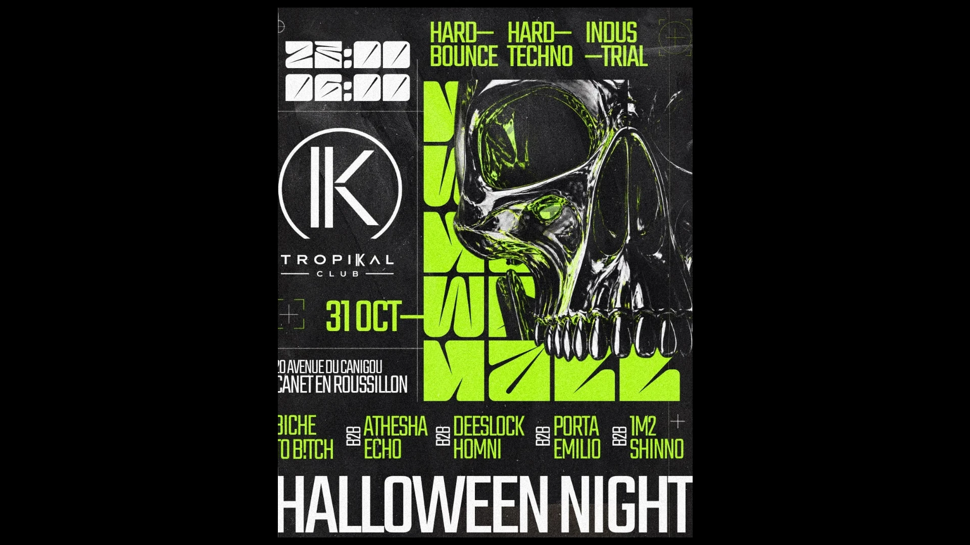 La Jaille X Tropikal Club - Halloween