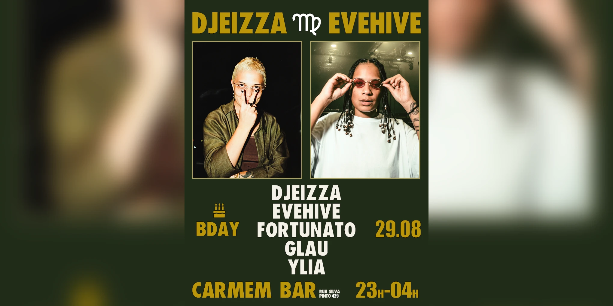 Djeizza & Evehive B'day @Carmembar