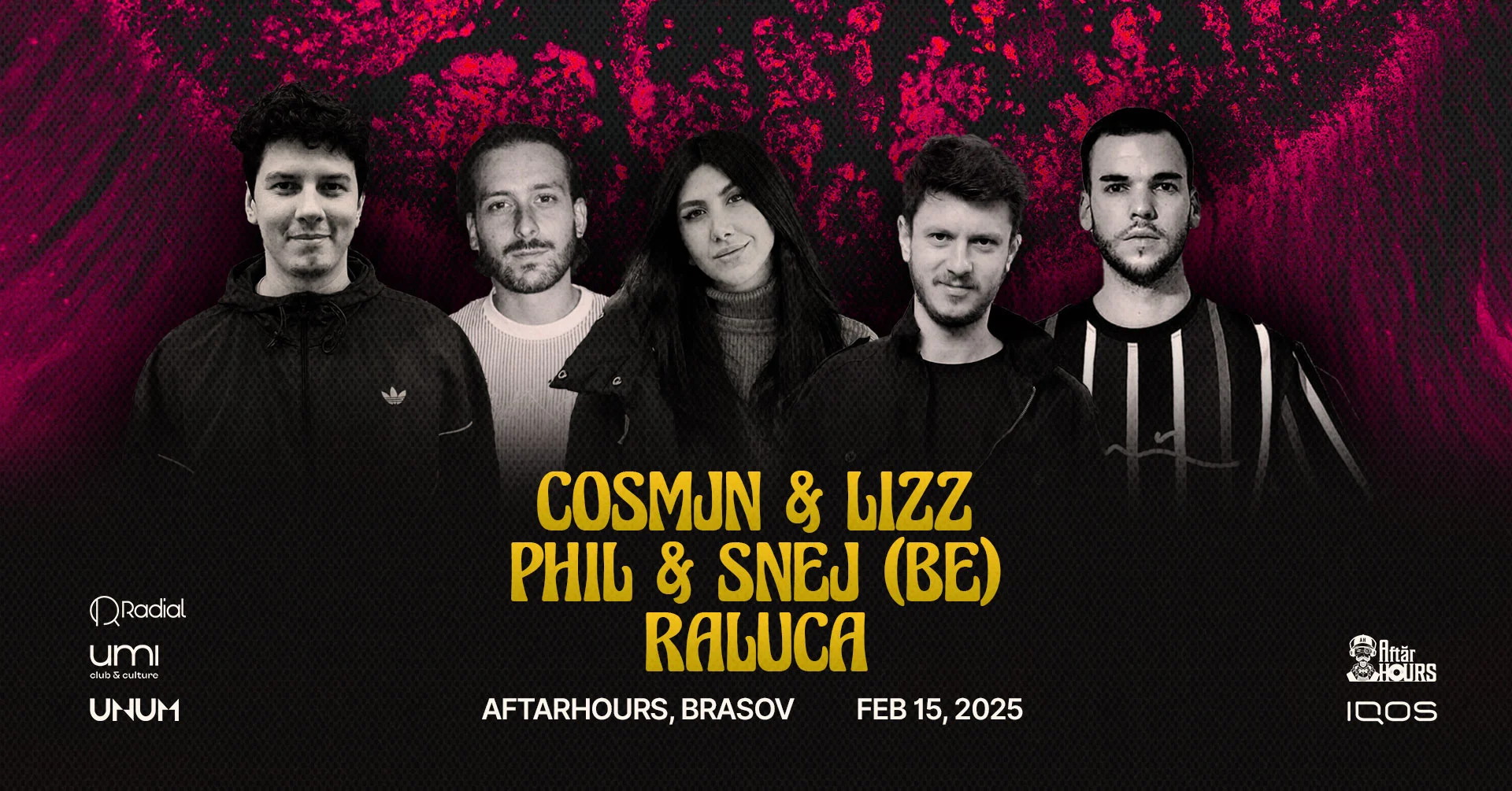 Unum /Cosmjn & Lizz, Phil & Snej (Be), Raluca