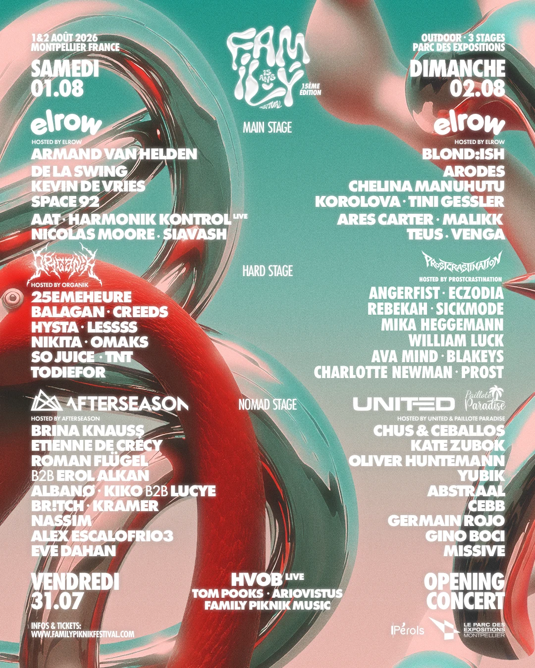 Family Piknik 2026 - 15 Ans (Montpellier)