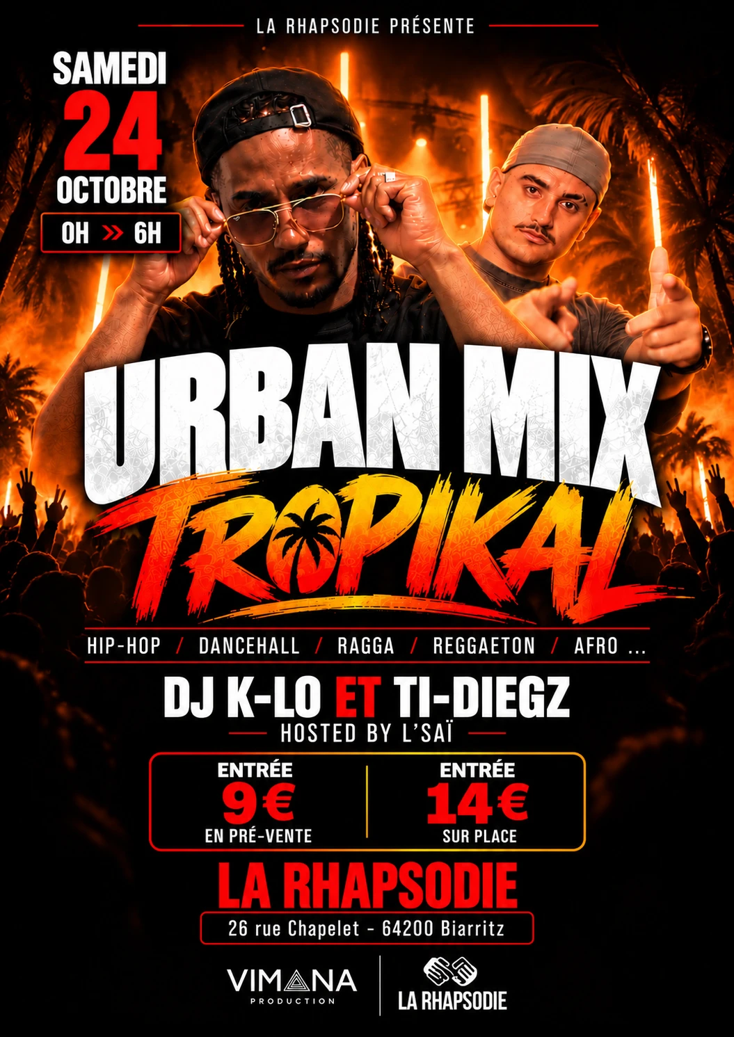 Urban MIX Tropikal : Ti Diegz X K-Lo