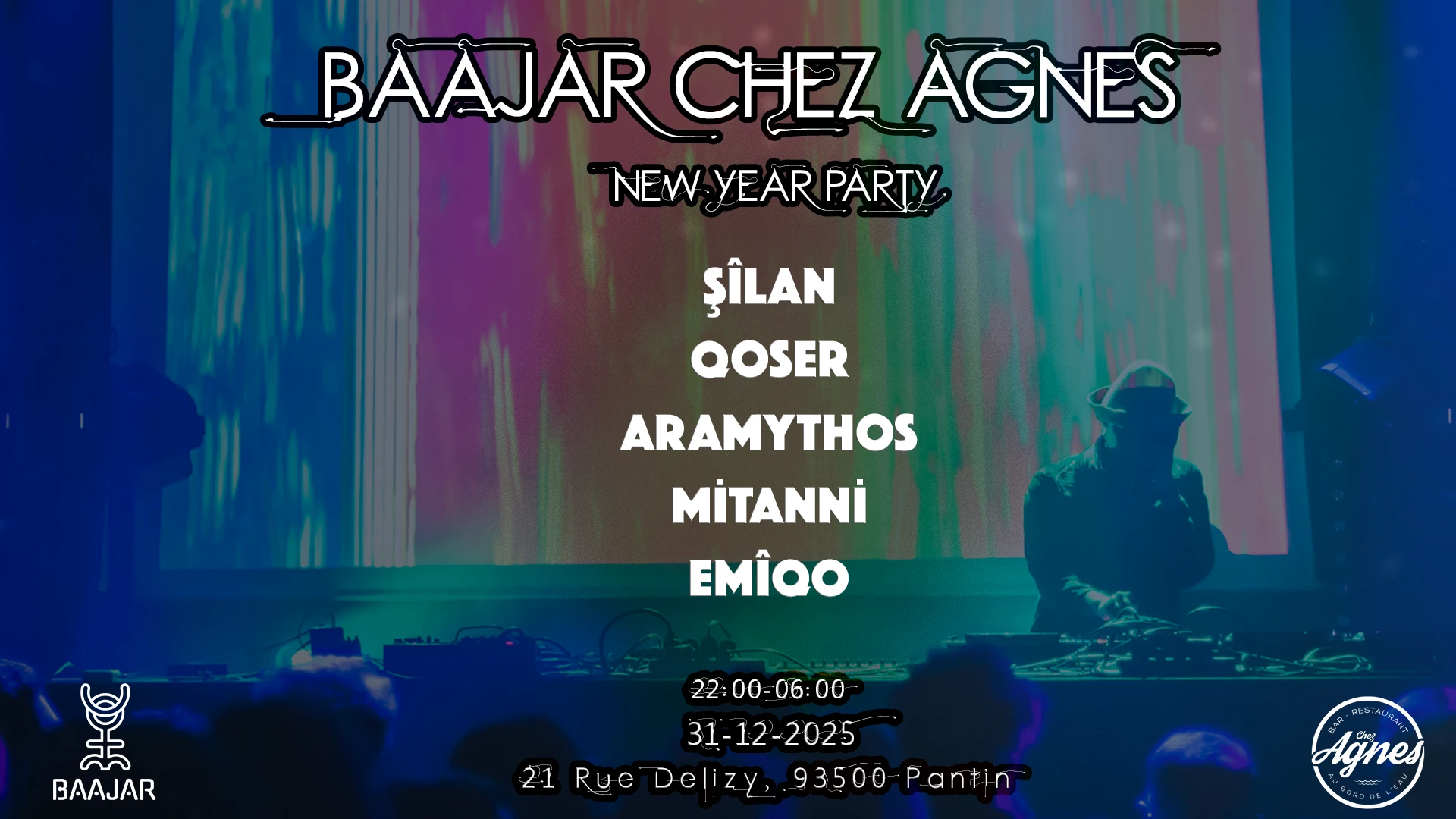 Baajar Chez Agnes - New Year Party