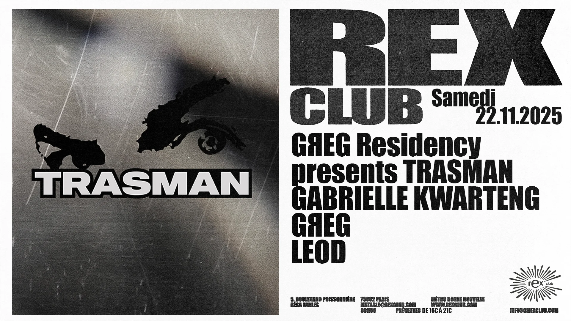 Greg Residency Presents Trasman Gabrielle Kwarteng Greg Leod