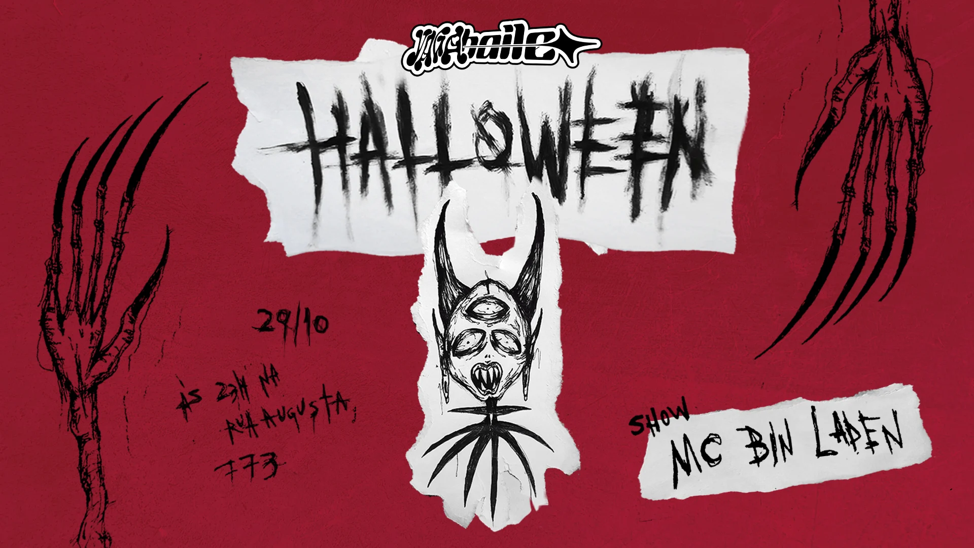 Halloween Sp Convida MC Bin Laden