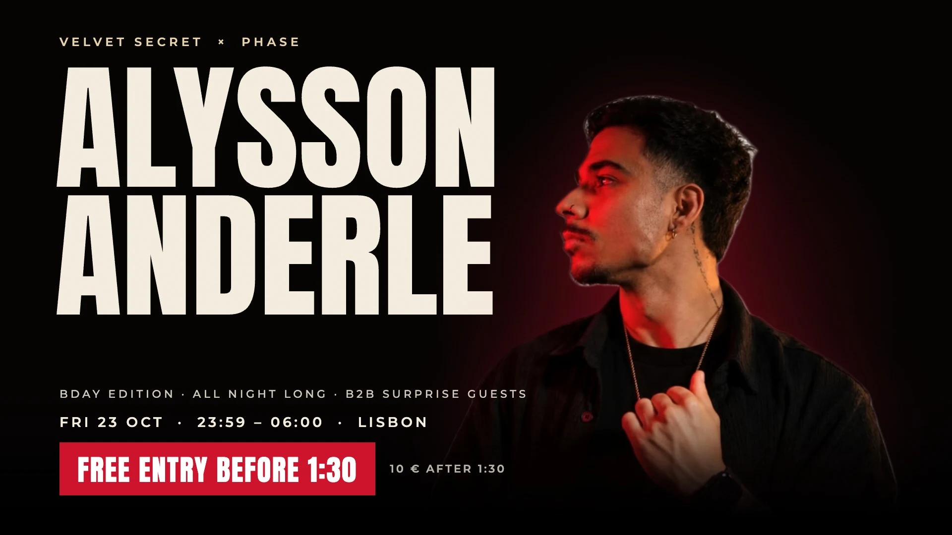 Velvet Secret × Phase: Alysson Anderle, Bday Edition